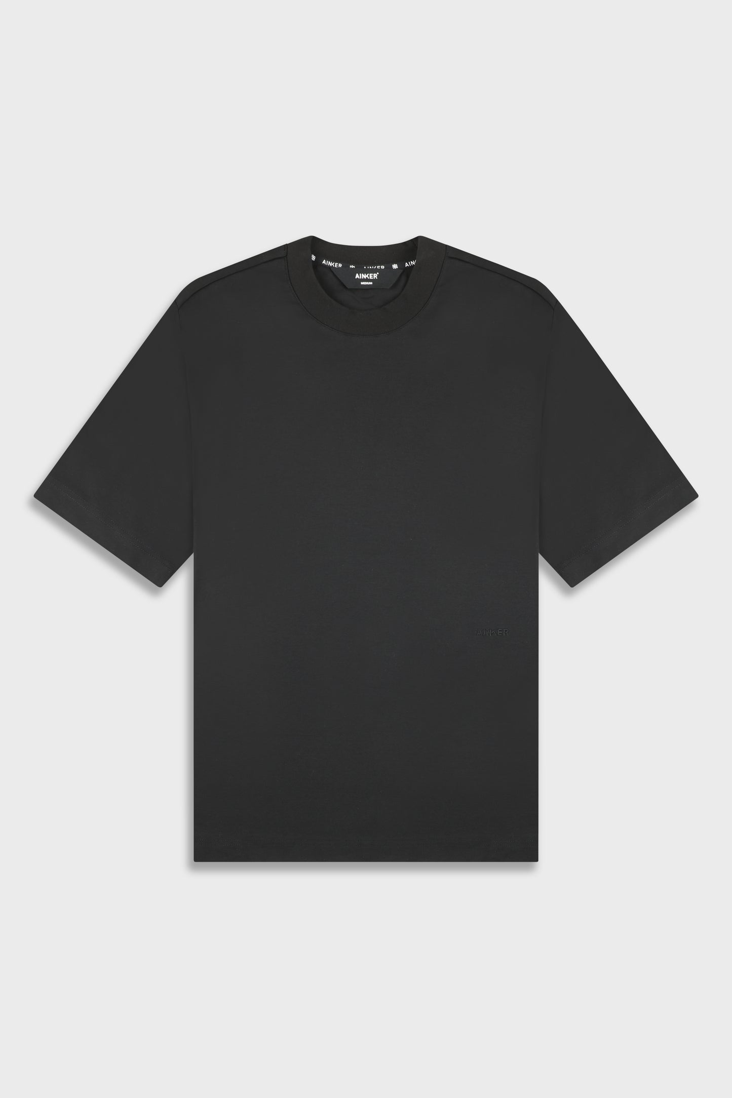 Mercerized 752 Black T-Shirt
