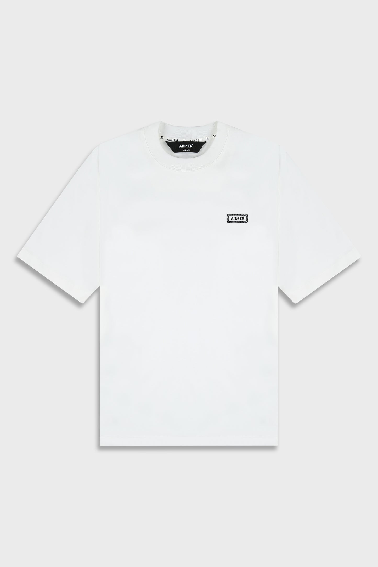 Mercerized 609 White T-Shirt