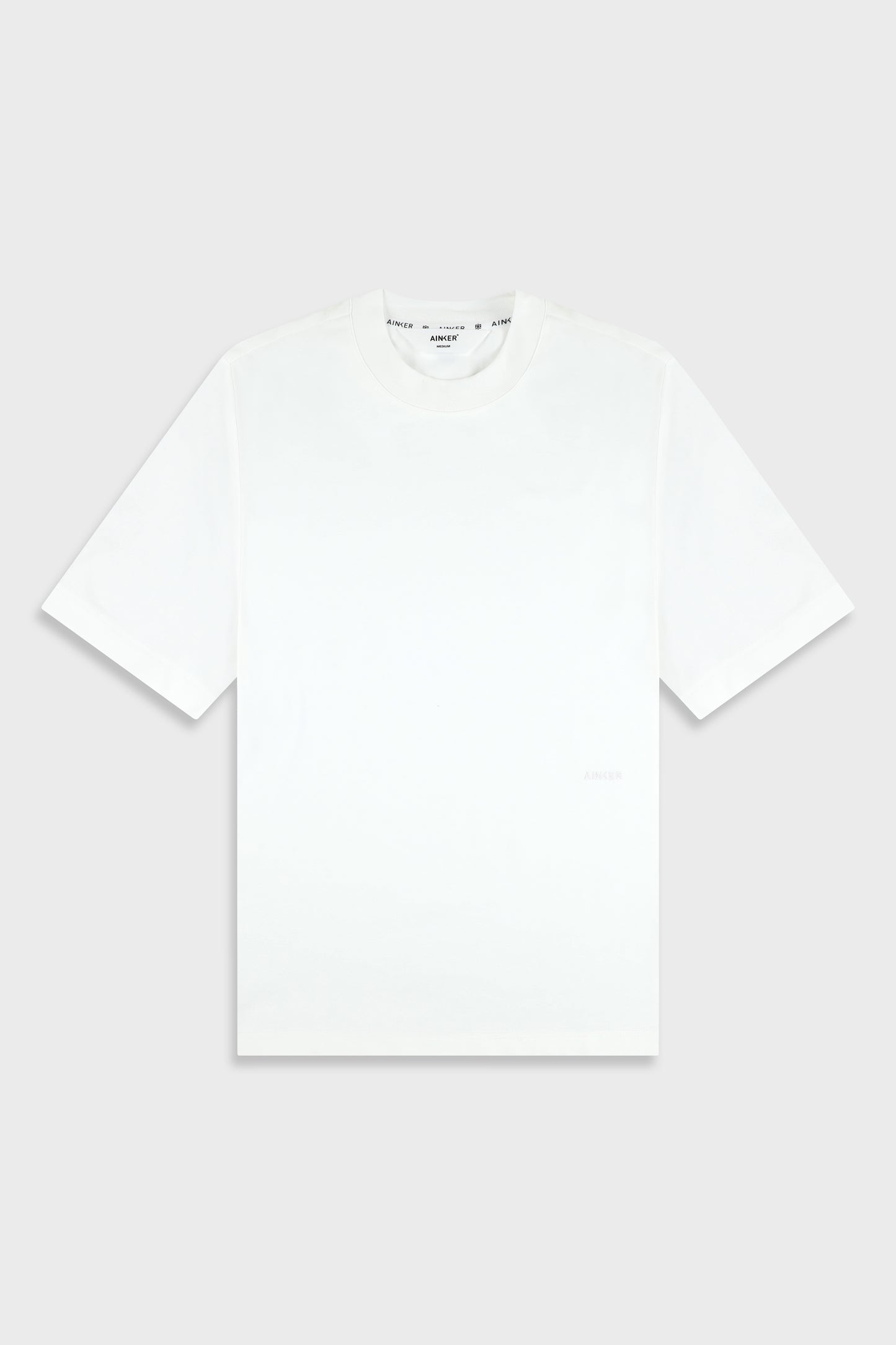 Mercerized 752 White T-Shirt