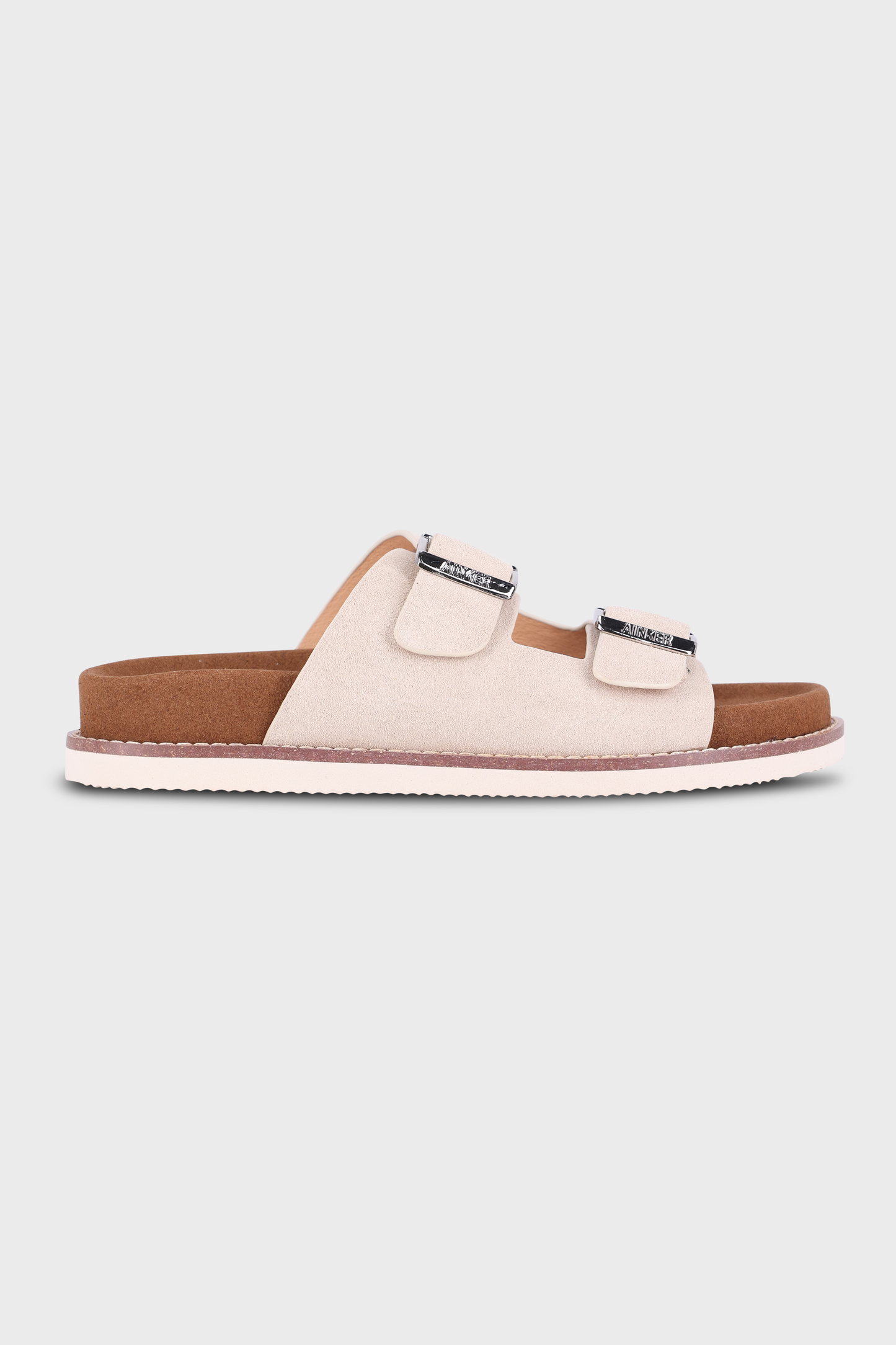 Ascot Off-White Suede