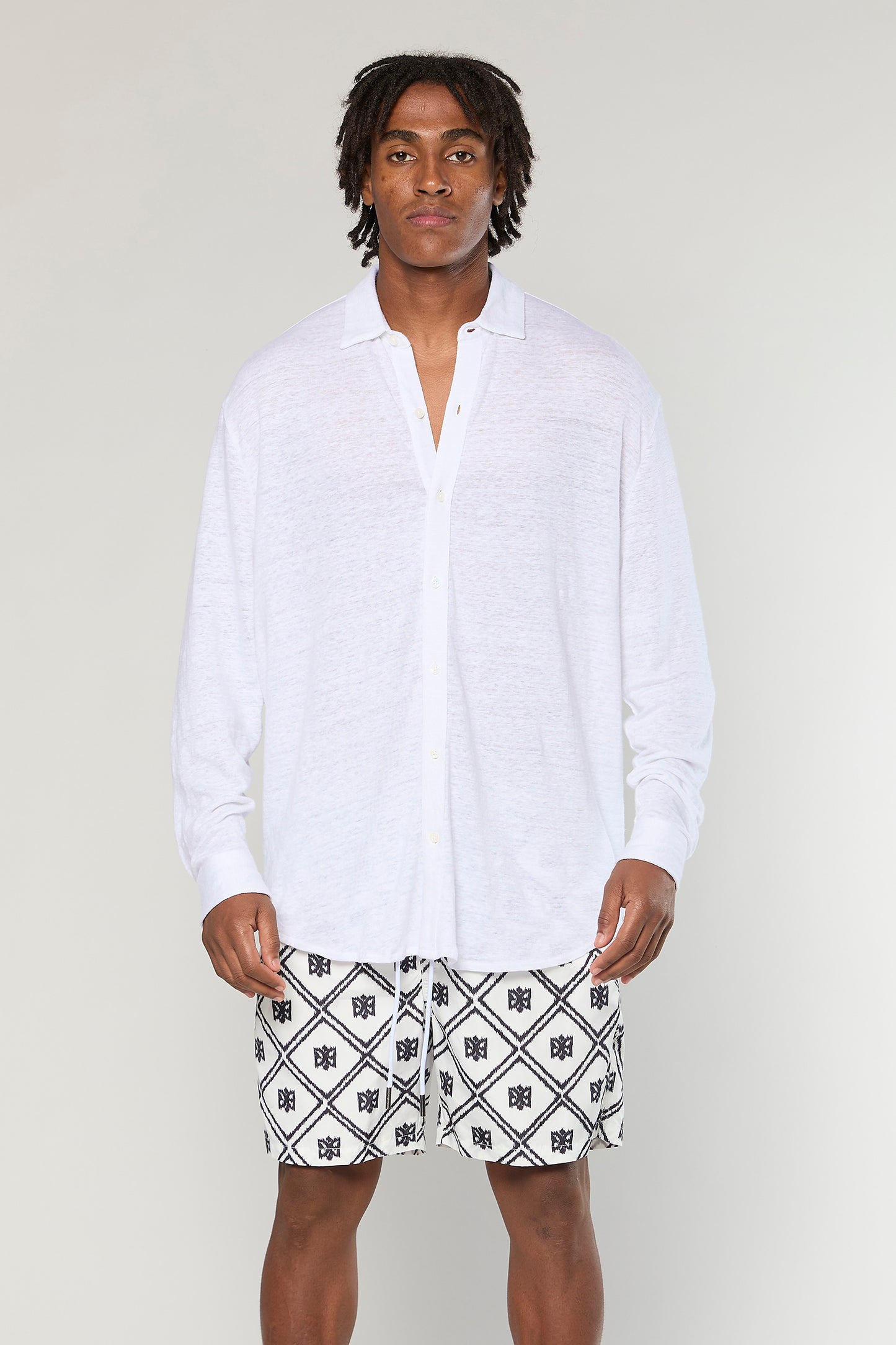 Diamond 819 White Swimwear