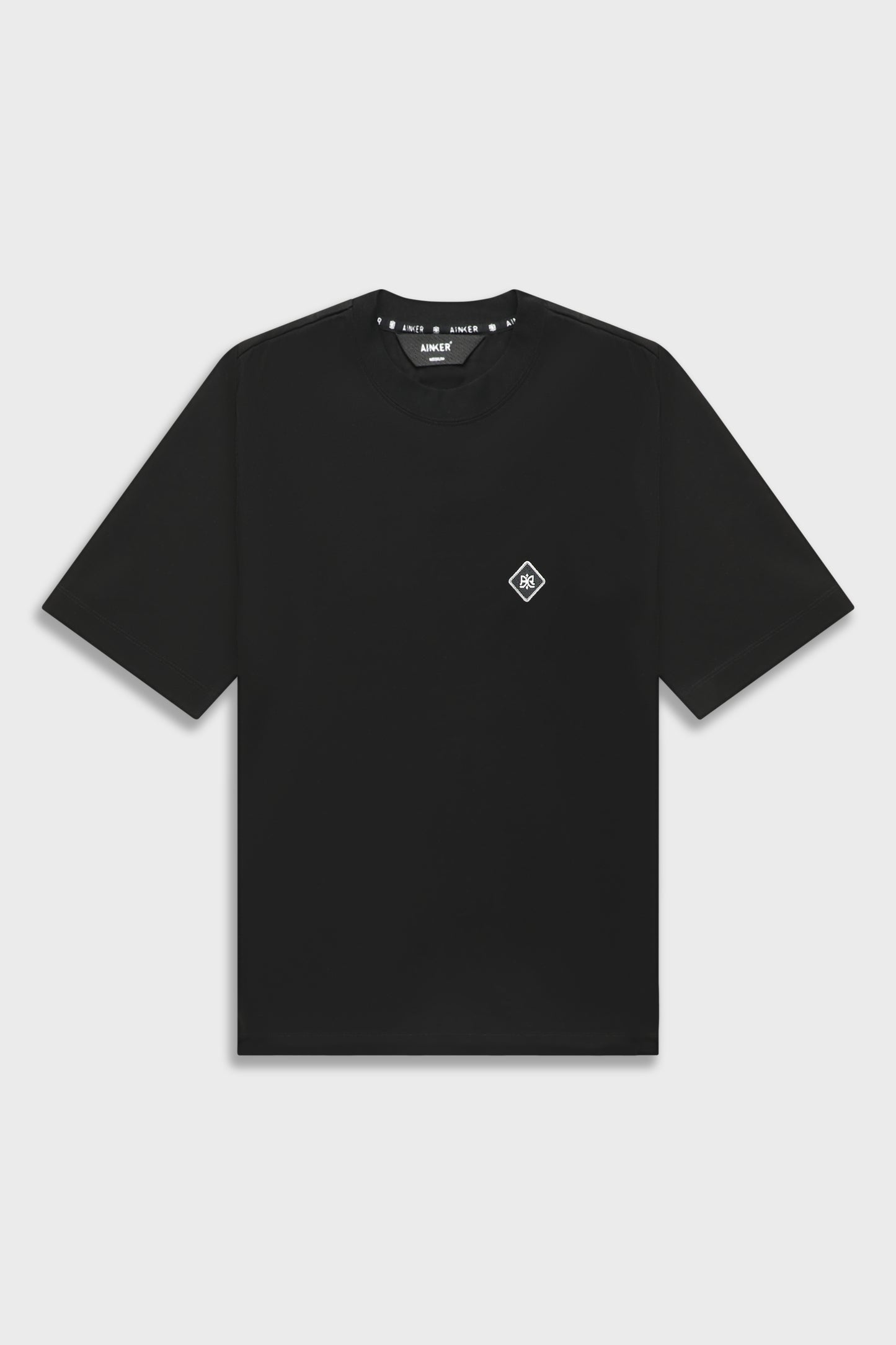 Mercerized 592 Black T-Shirt