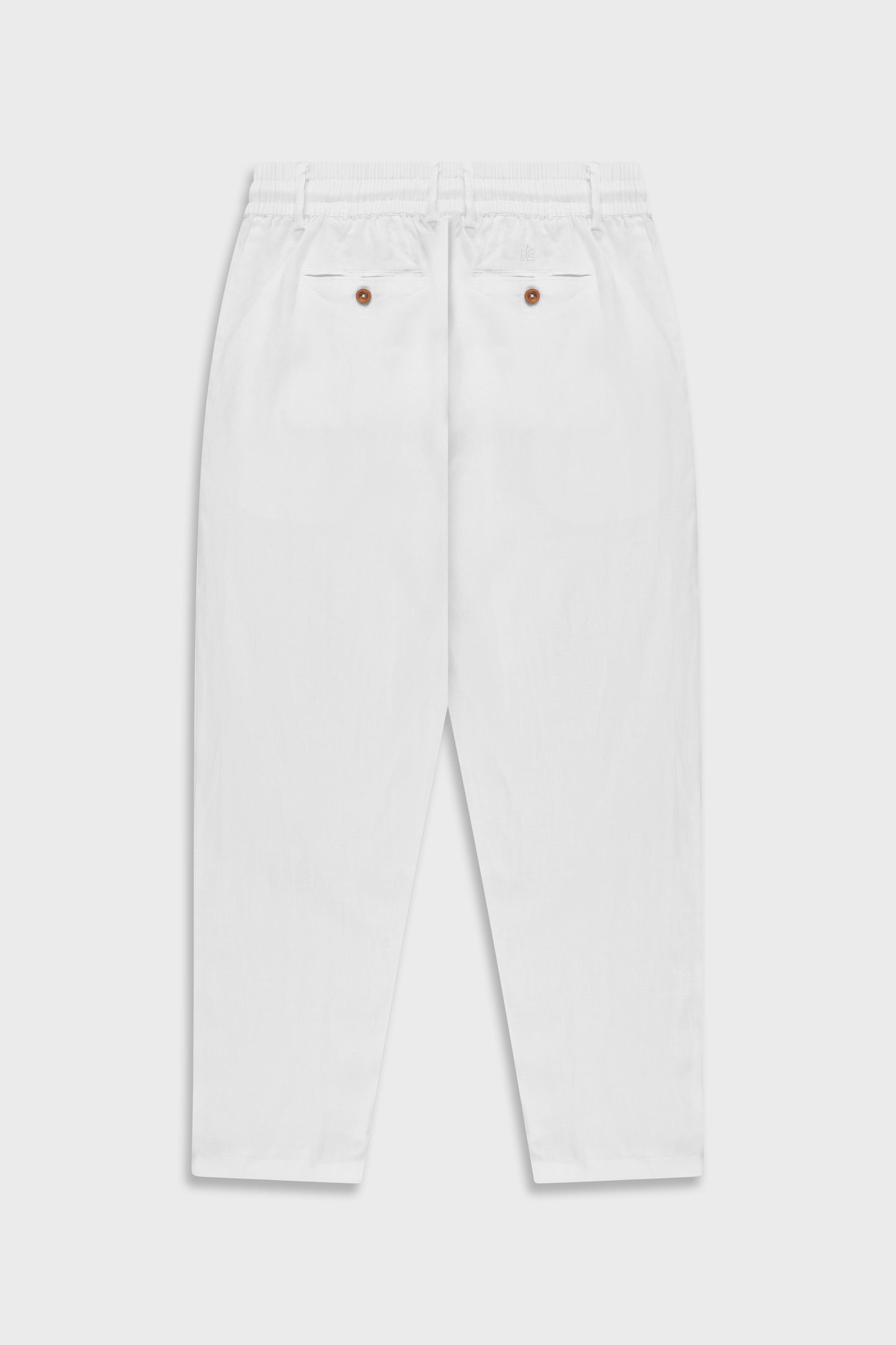 Linen 777 White Pants