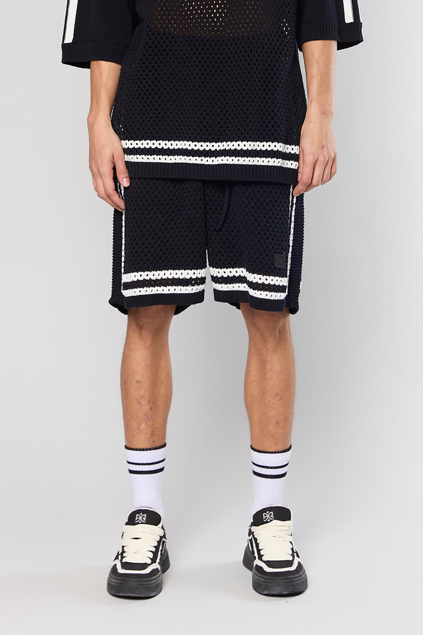 Black Mesh 804 Short Pant
