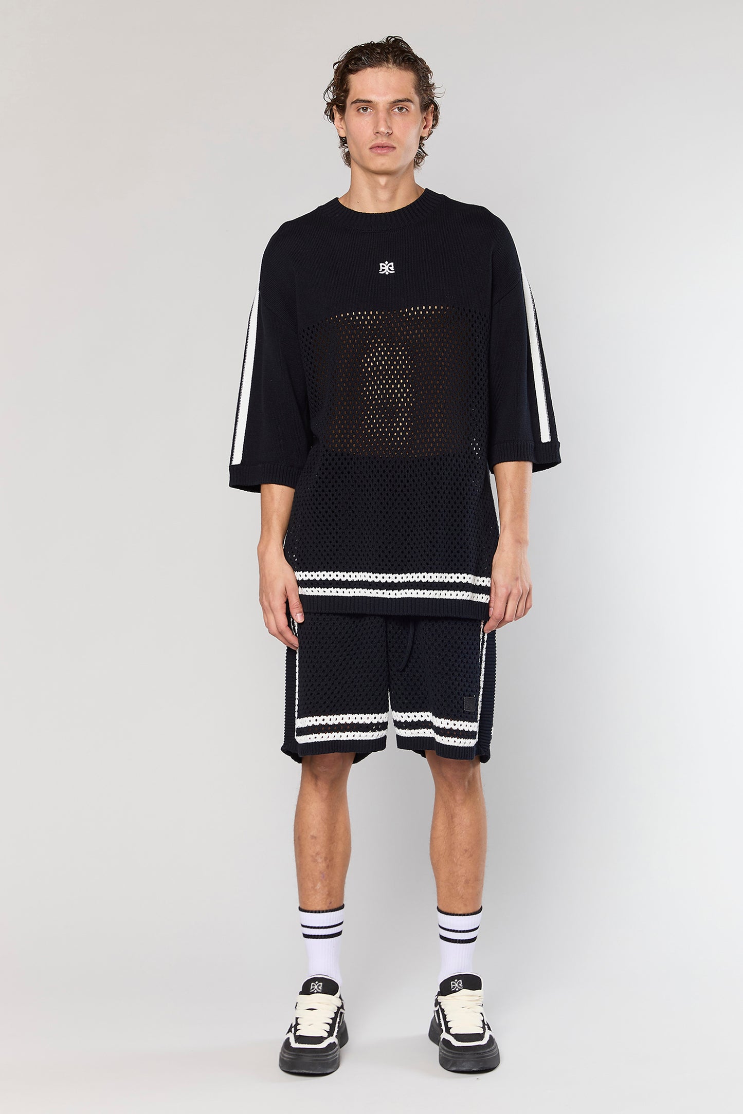 Black Mesh 804 Short Pant