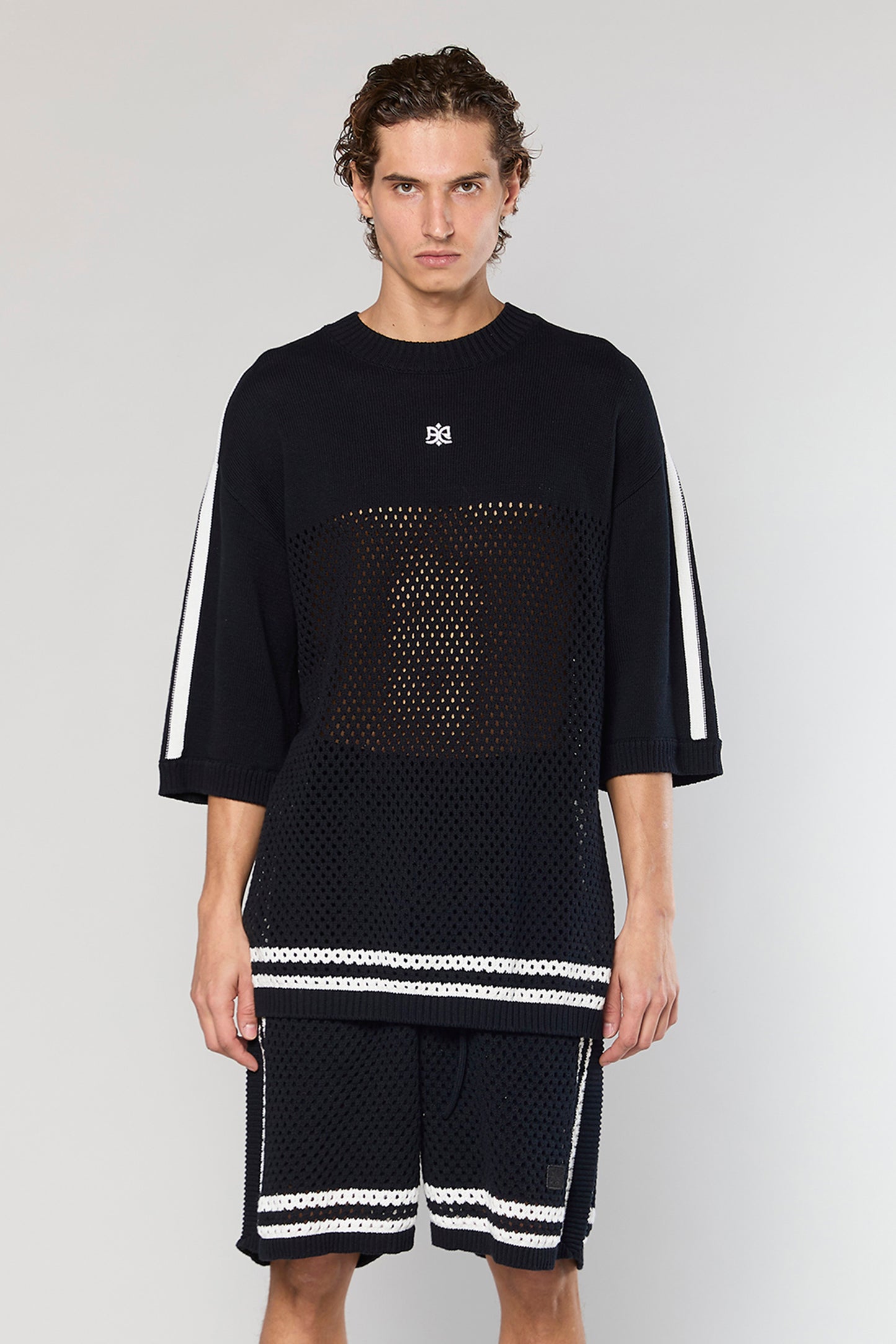 Black Mesh 804 T-Shirt