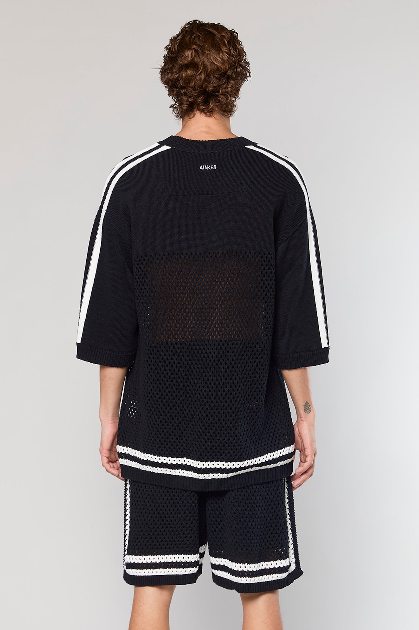 Black Mesh 804 T-Shirt