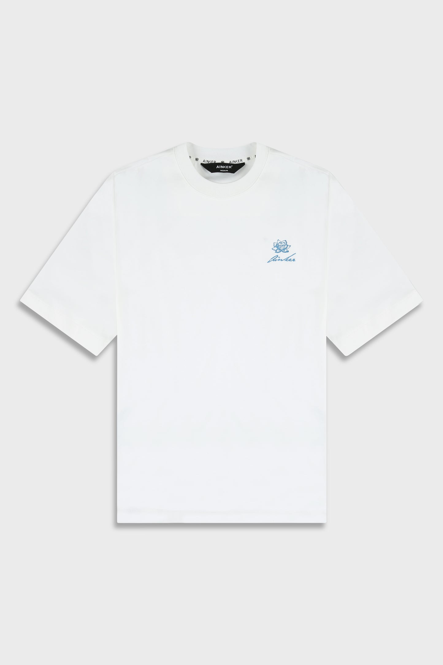 Mercerized 550 White T-Shirt