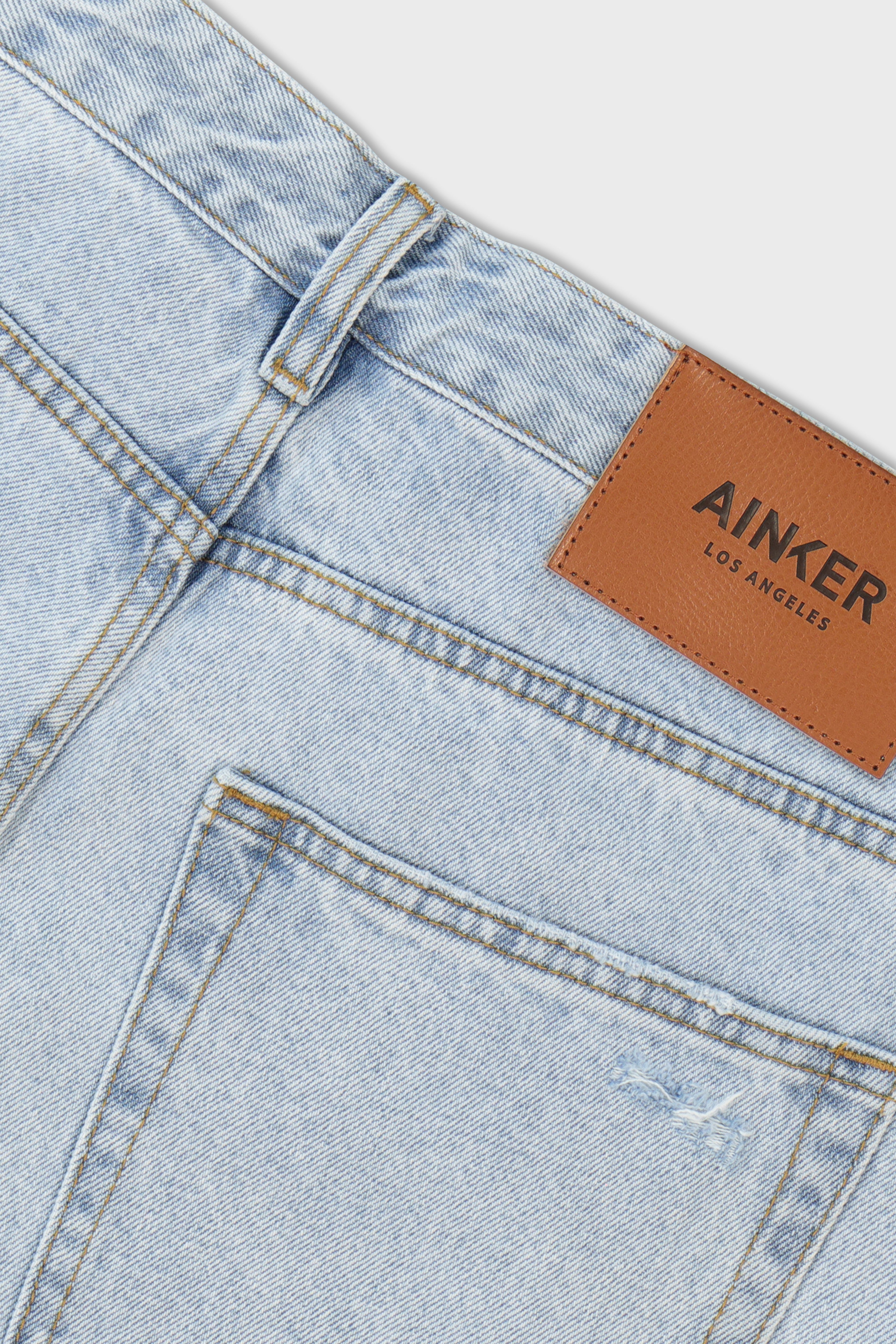 Bright Blue Loose Jeans