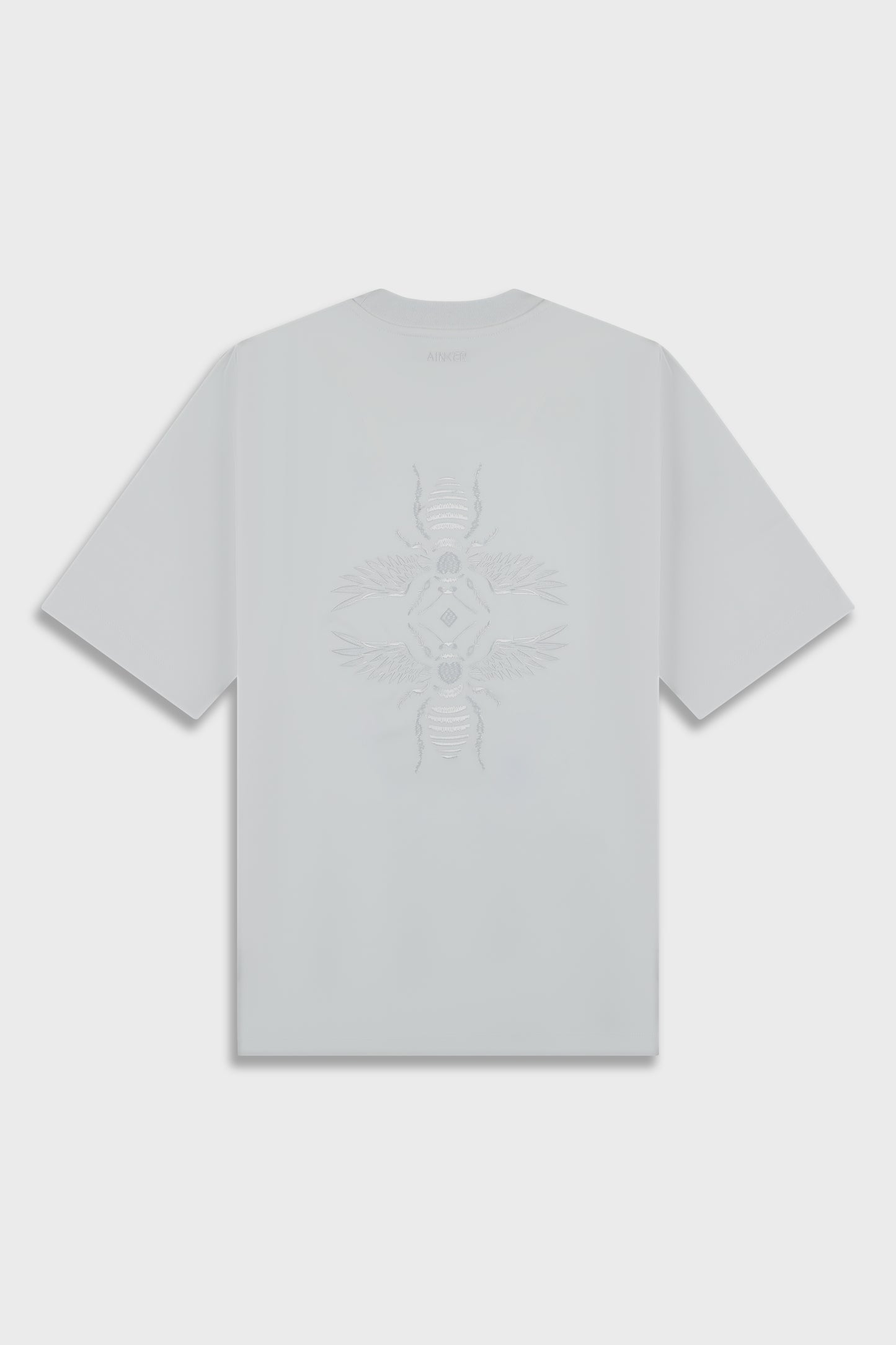 Mercerized 590 White T-Shirt