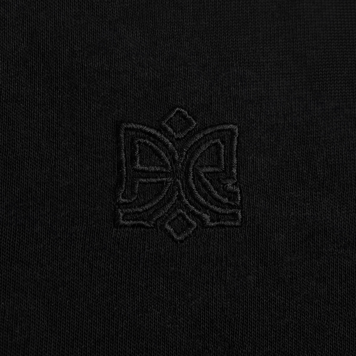 Mercerized 1029 Black T-Shirt