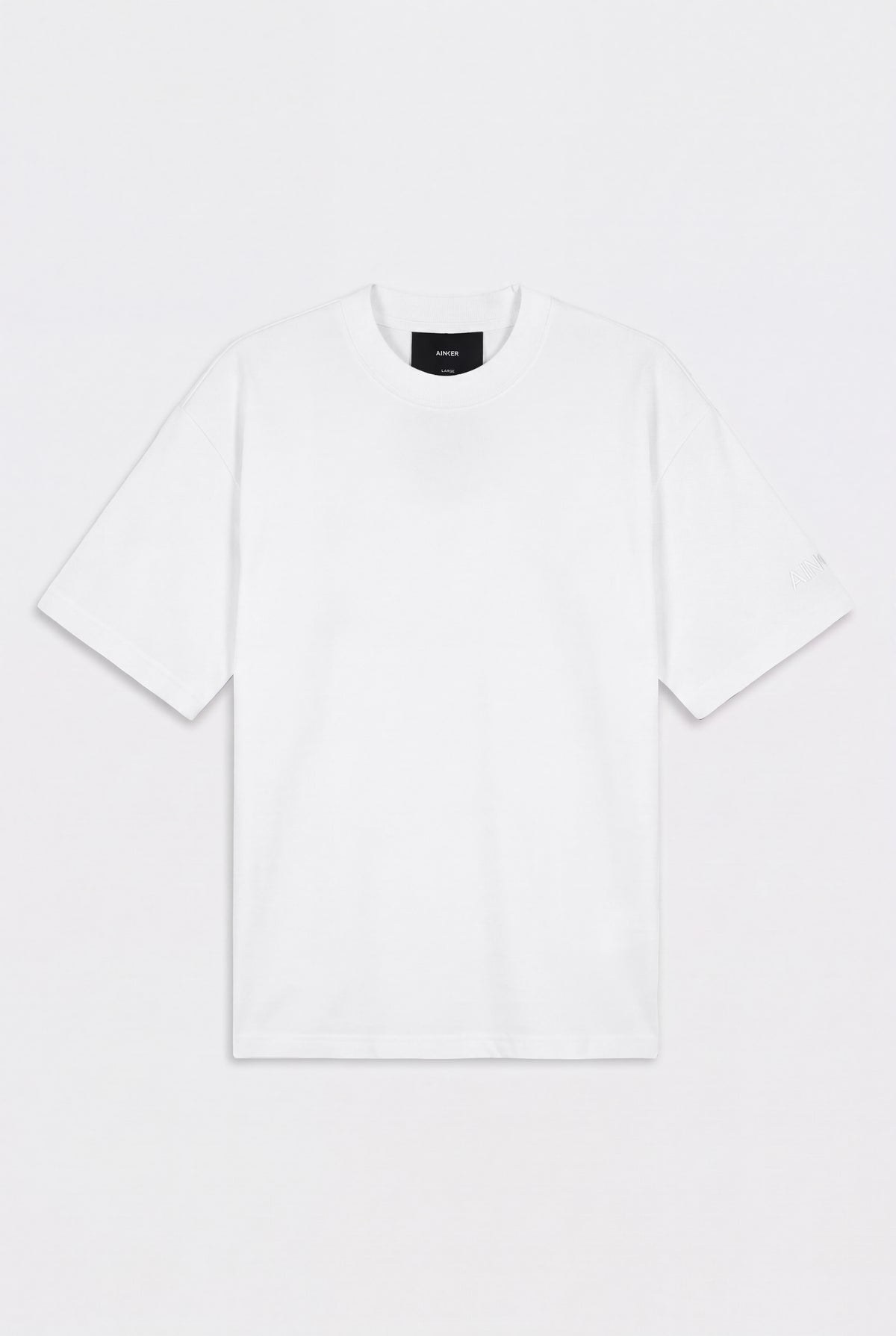Mercerized 1043 White T-Shirt