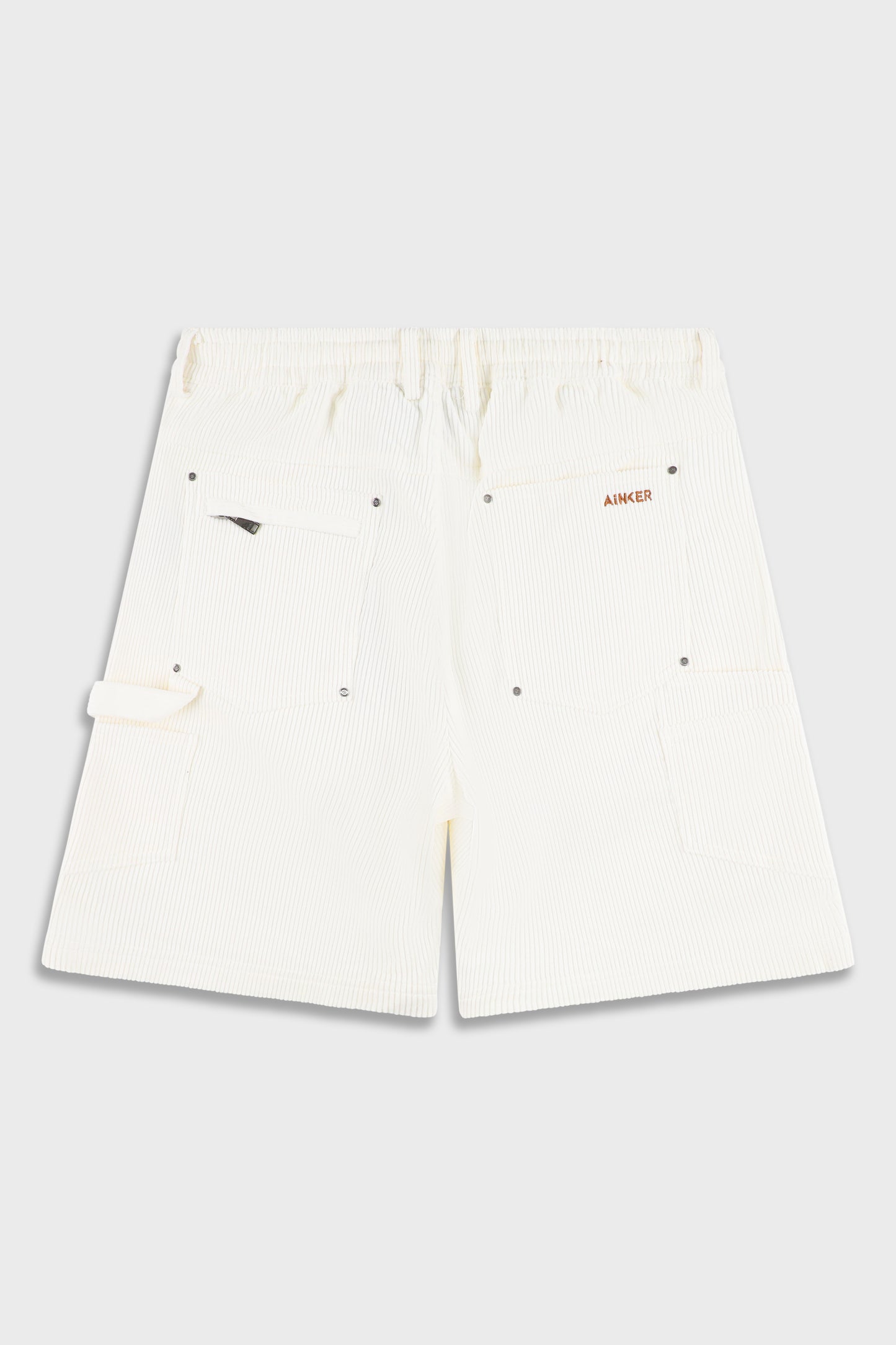 Wash Corduroy 708 White Short