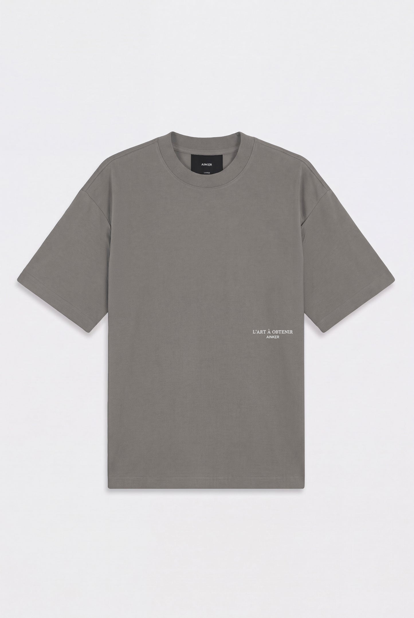 Mercerized 1132 Gray T-Shirt