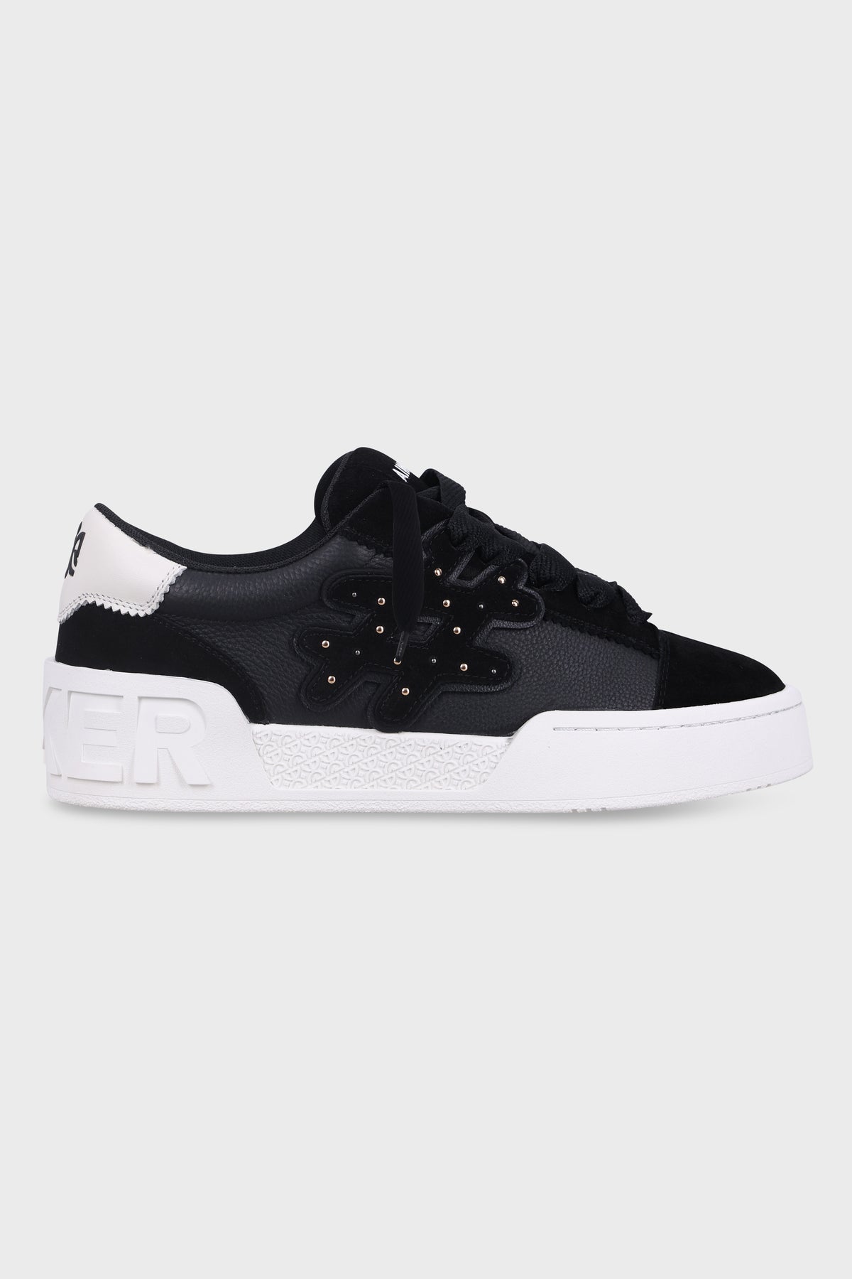 Skate Line Leather Nits Black
