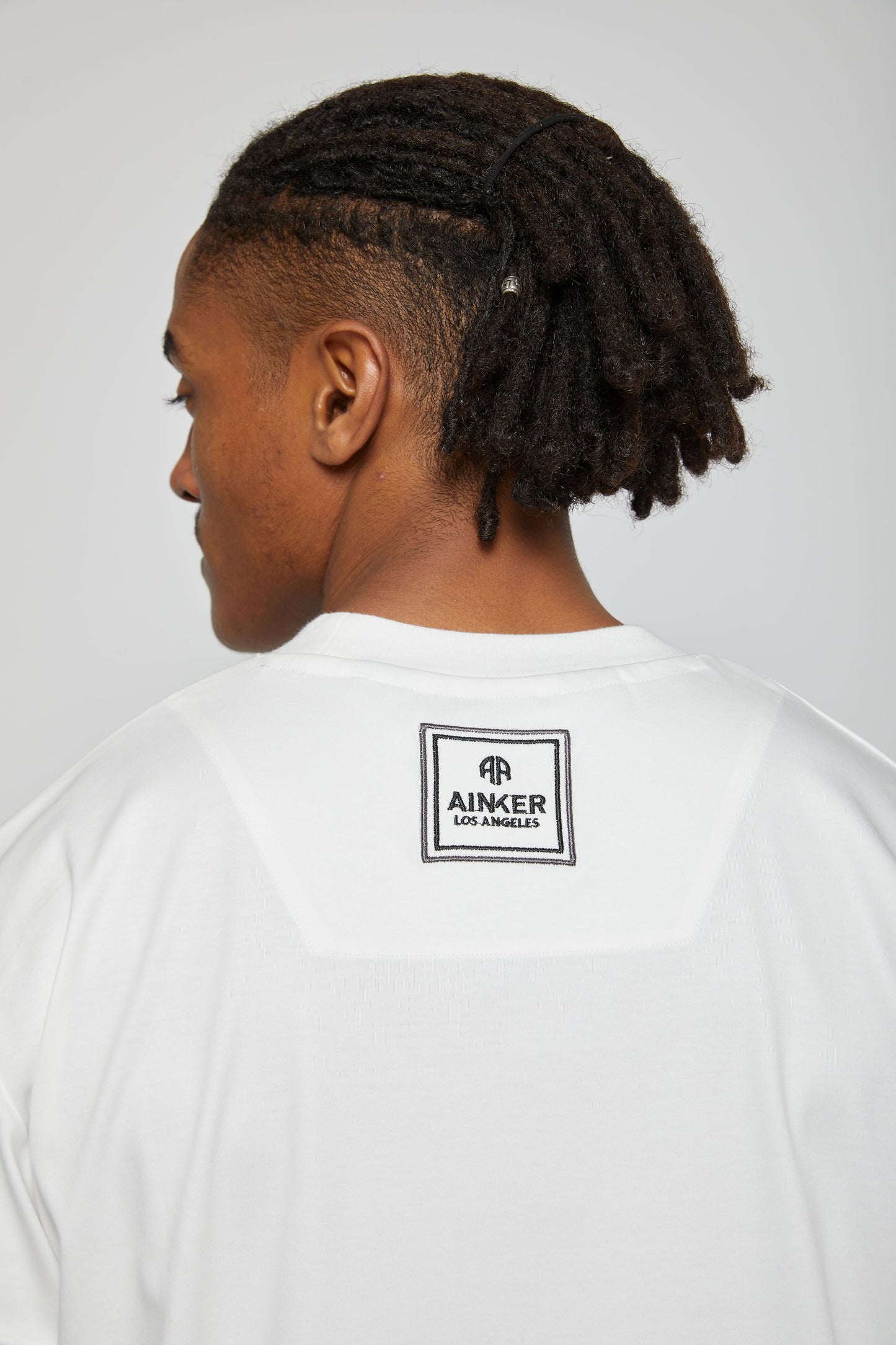 Ainker White Mercerize T-Shirt