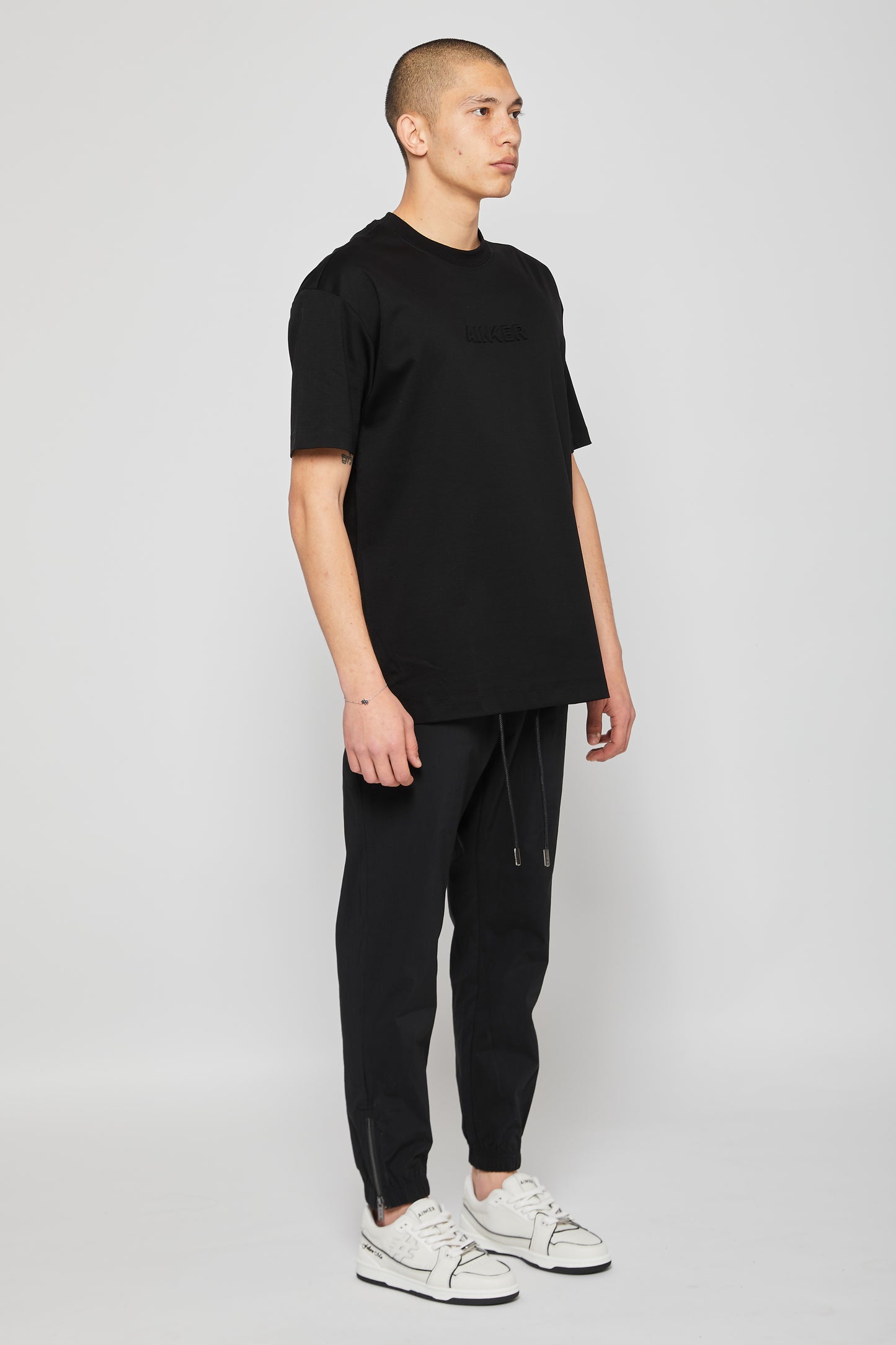 Flock Black Mercerize T-Shirt