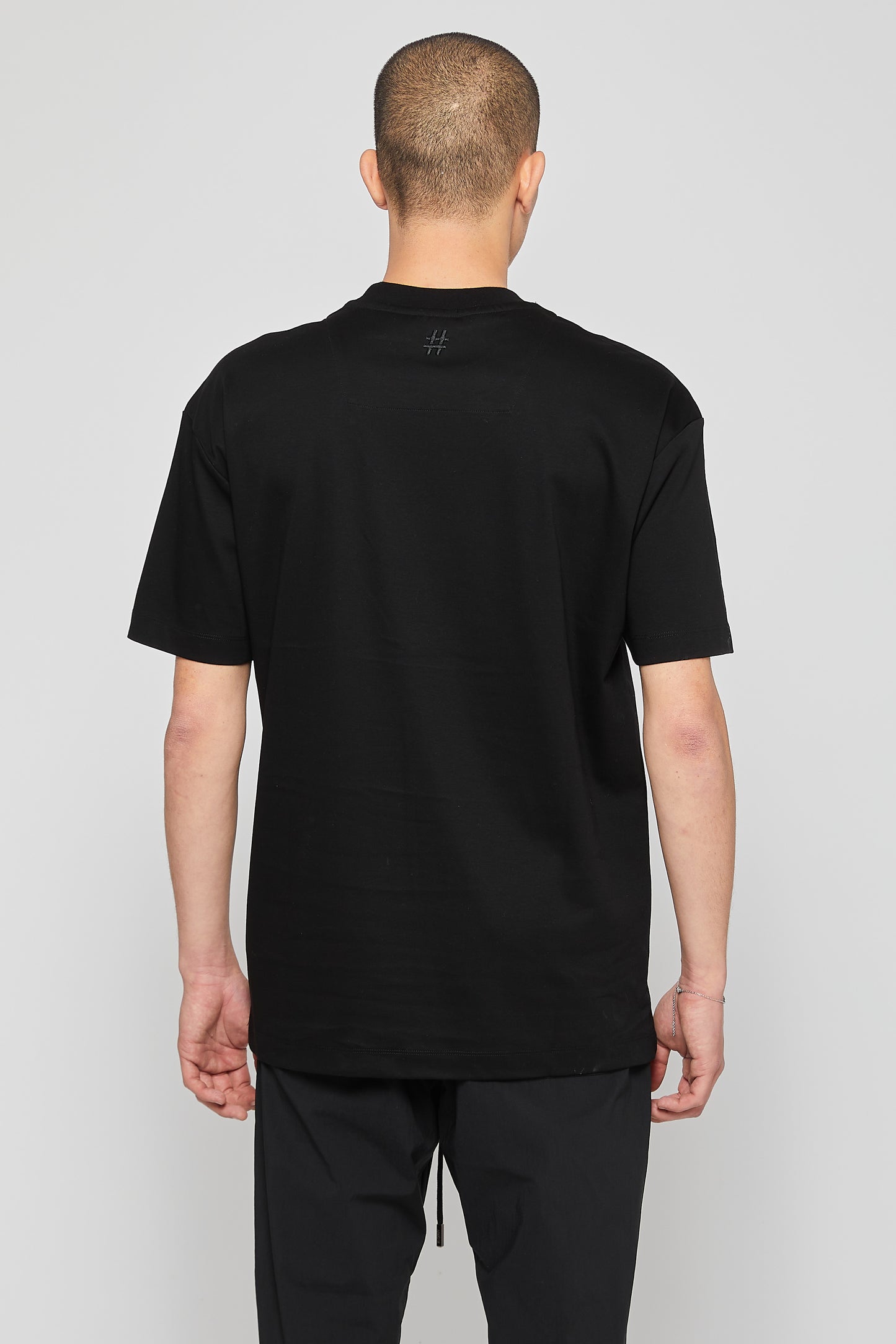Flock Black Mercerize T-Shirt