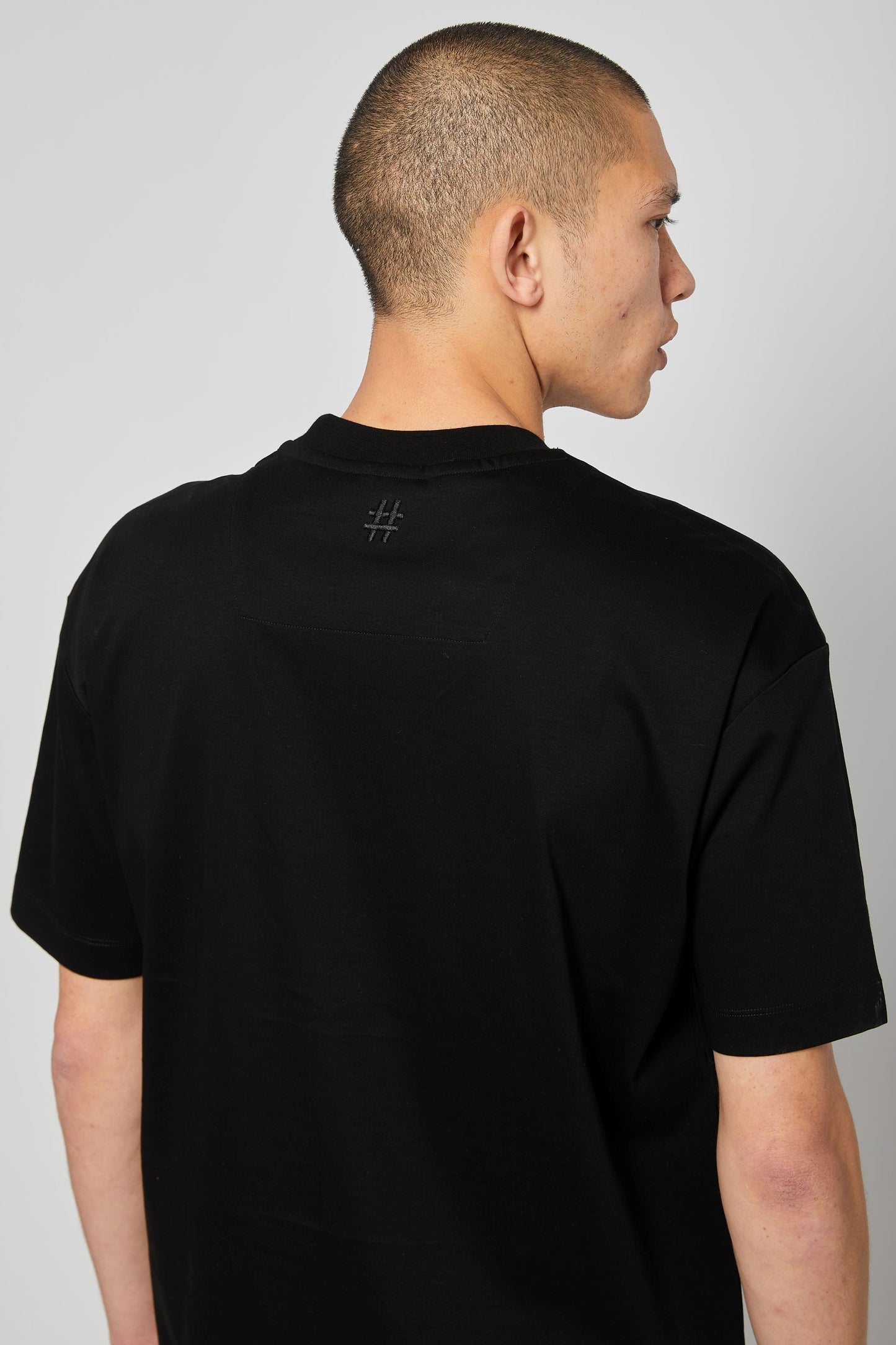 Flock Black Mercerize T-Shirt