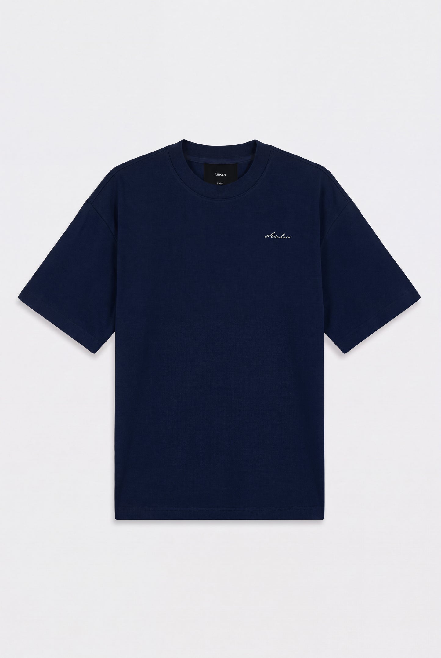 Mercerized 1116 Navy T-Shirt