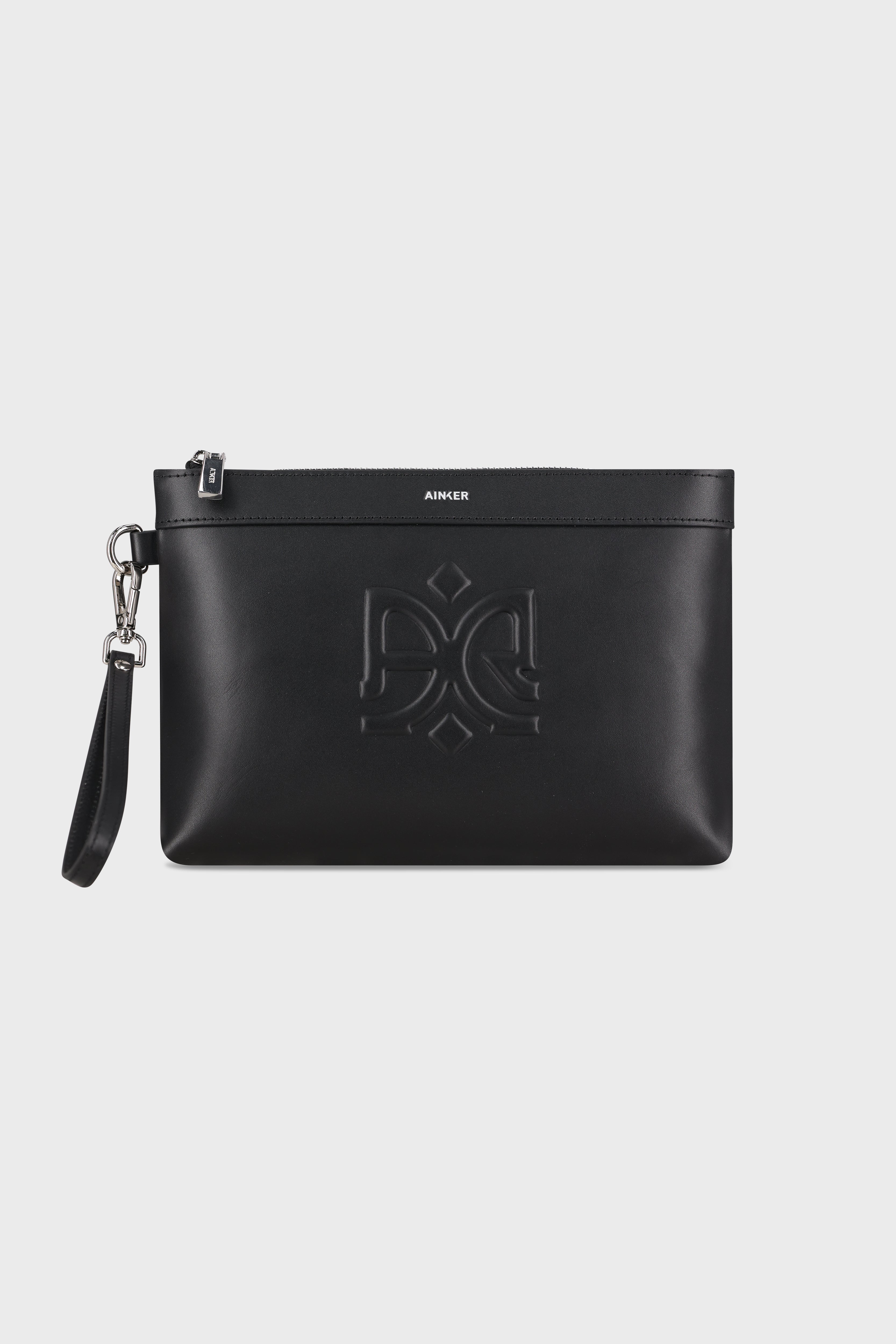 Black 692 Clutch Smooth Bag