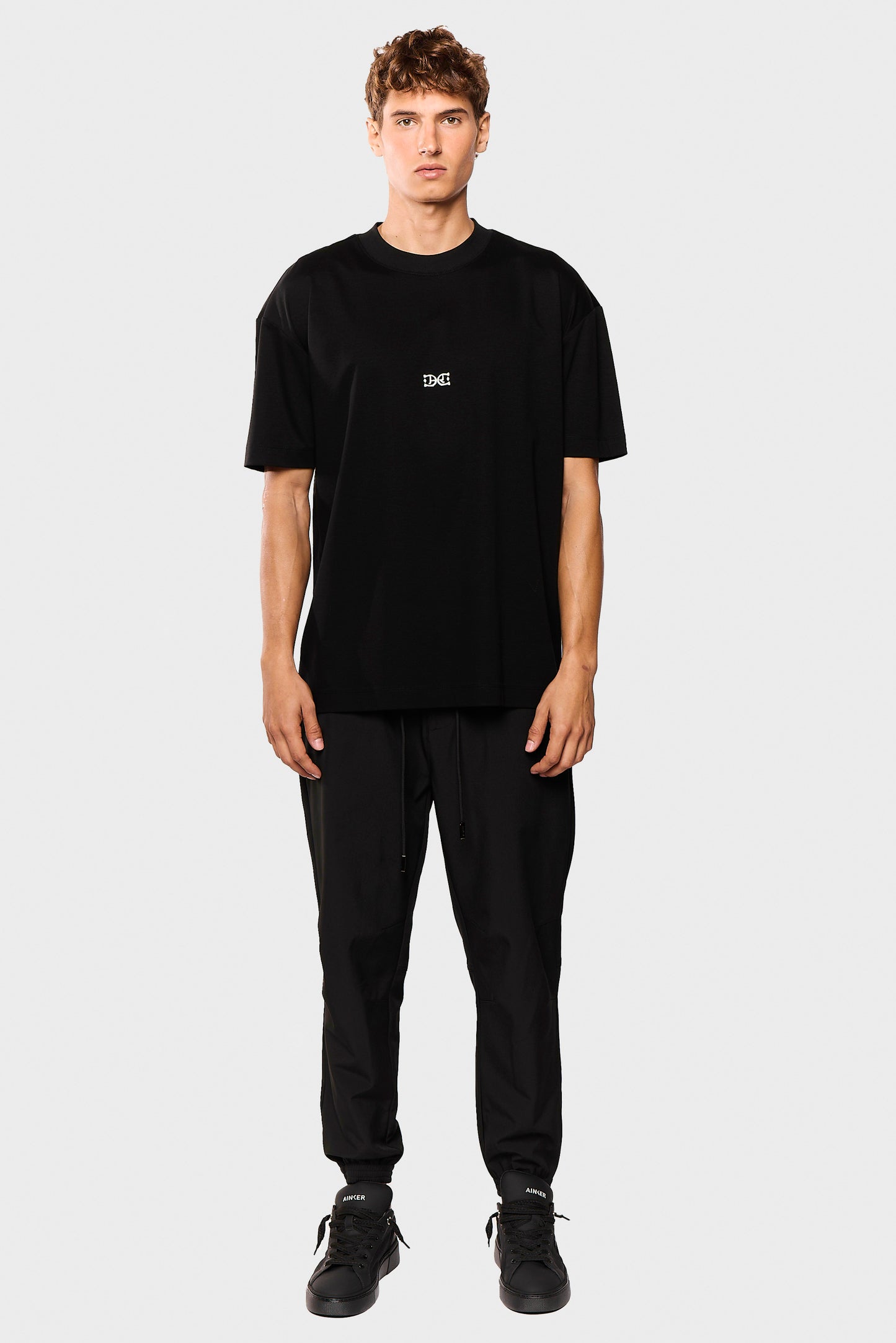 Mercerized 760 Black T-Shirt