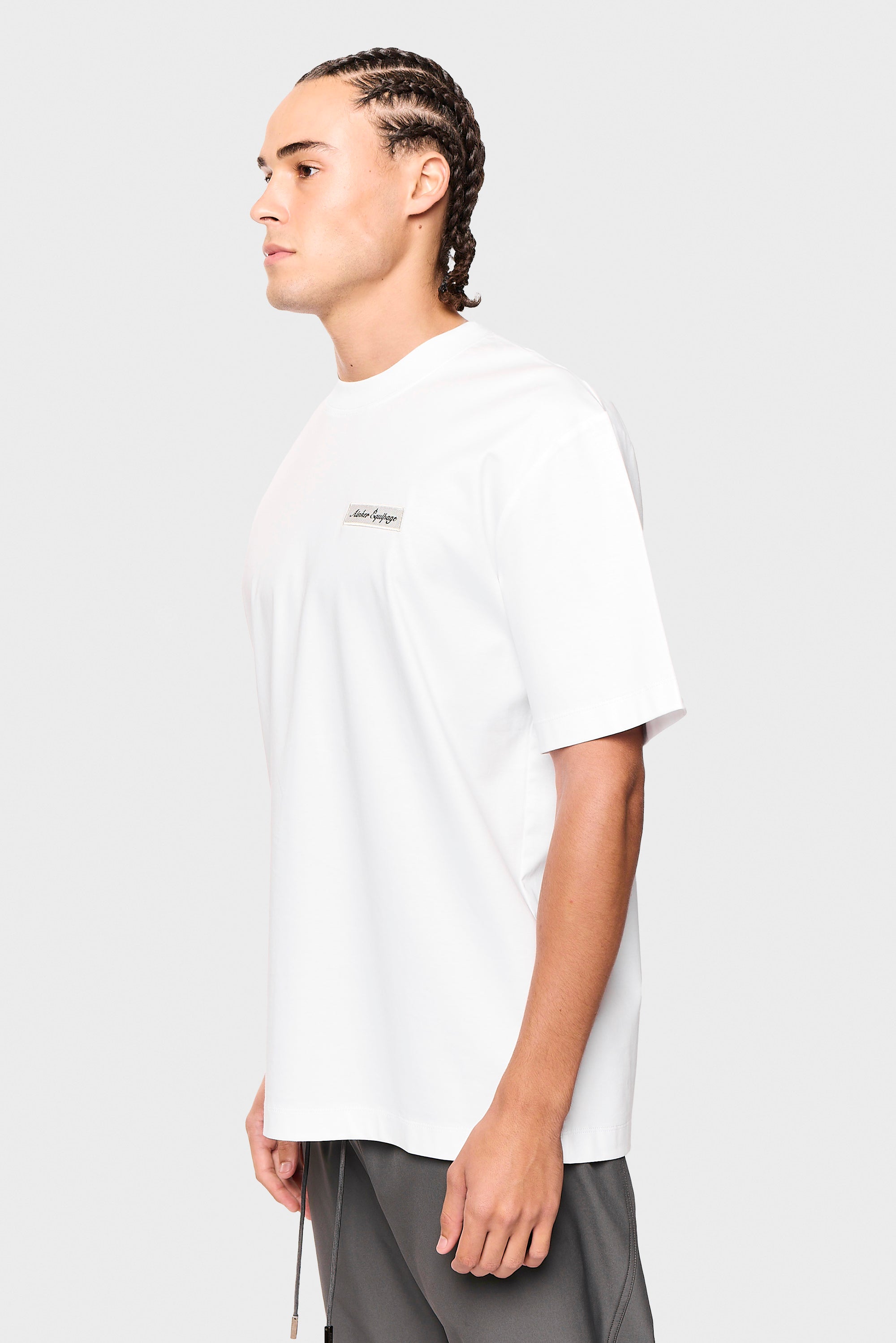 Mercerized 632 White T-Shirt