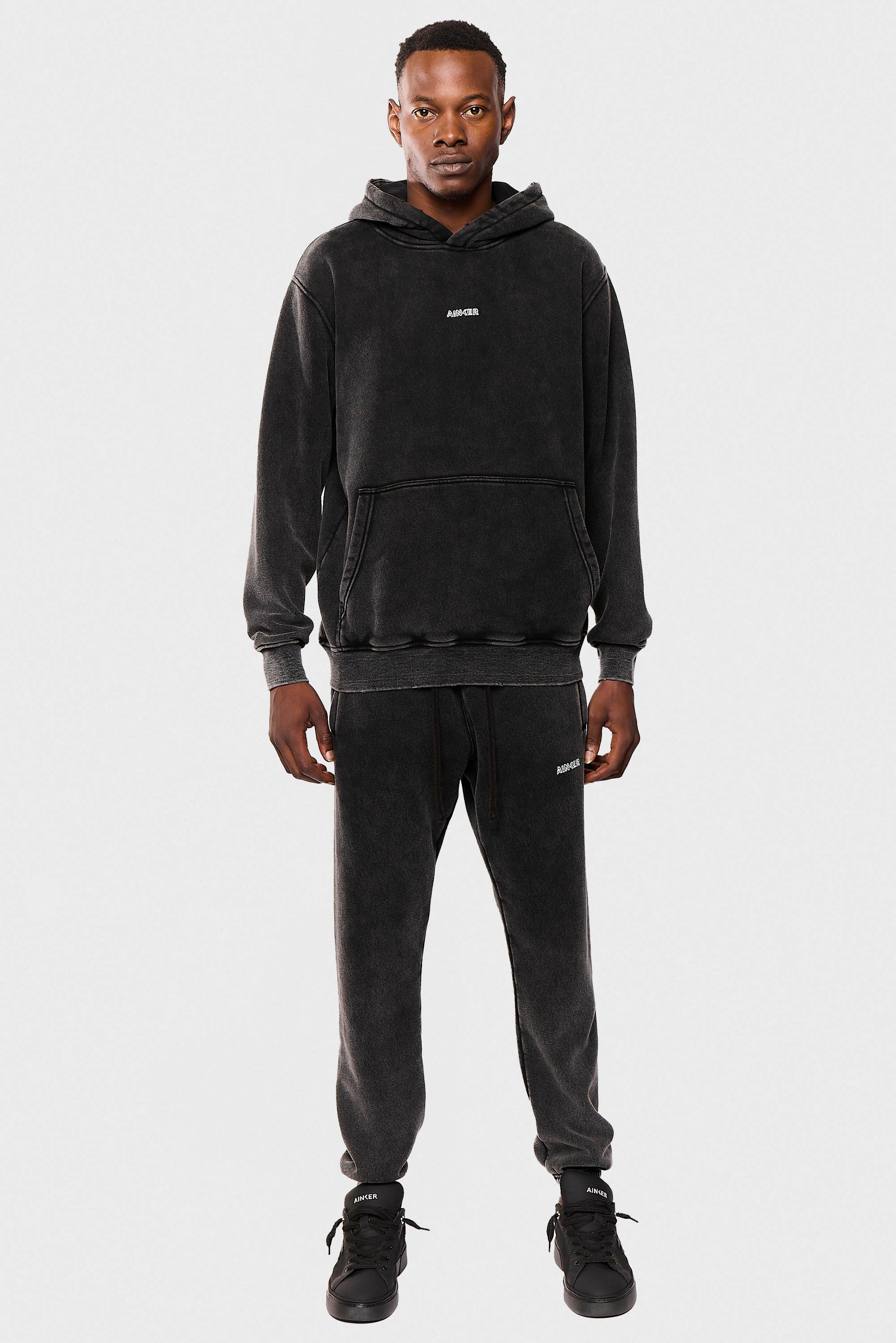 Black Wash 701 Hoodie