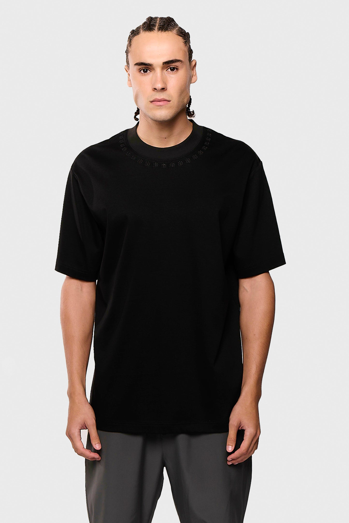 Mercerized 677 Black T-Shirt