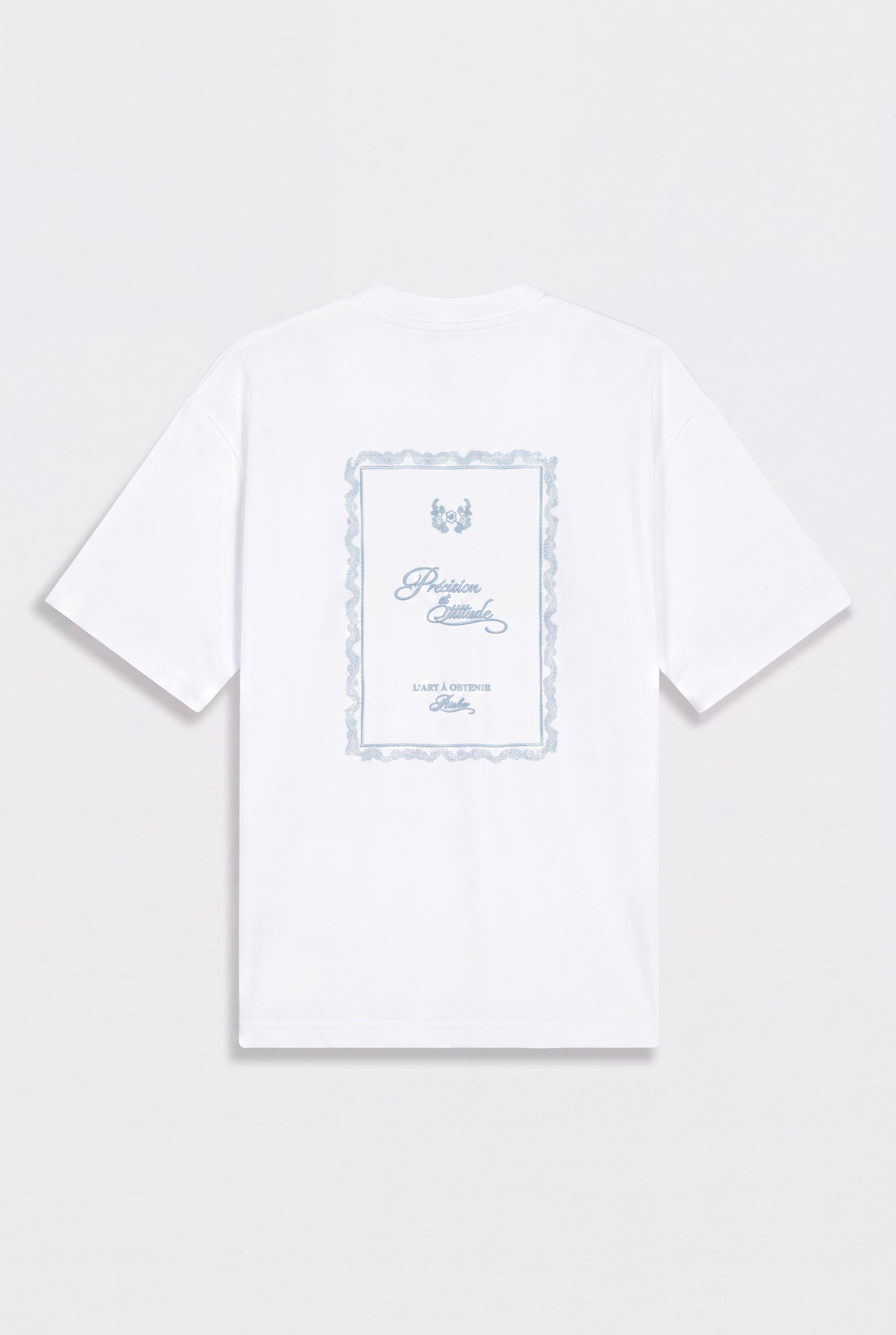Mercerized 1010 White T-Shirt