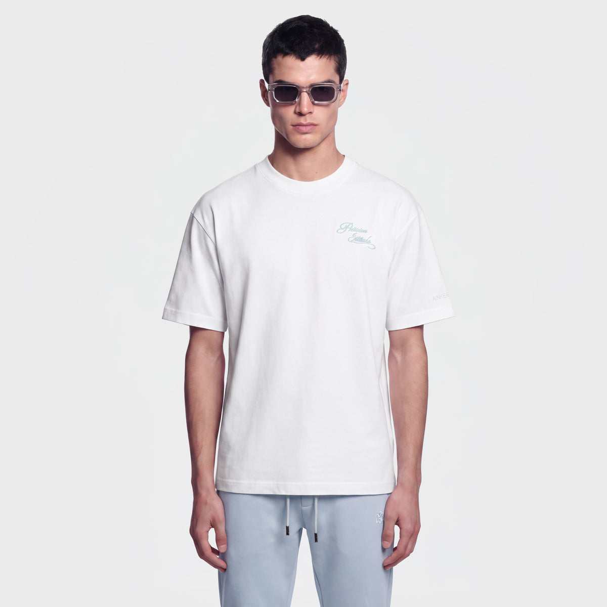 Mercerized 1010 White T-Shirt