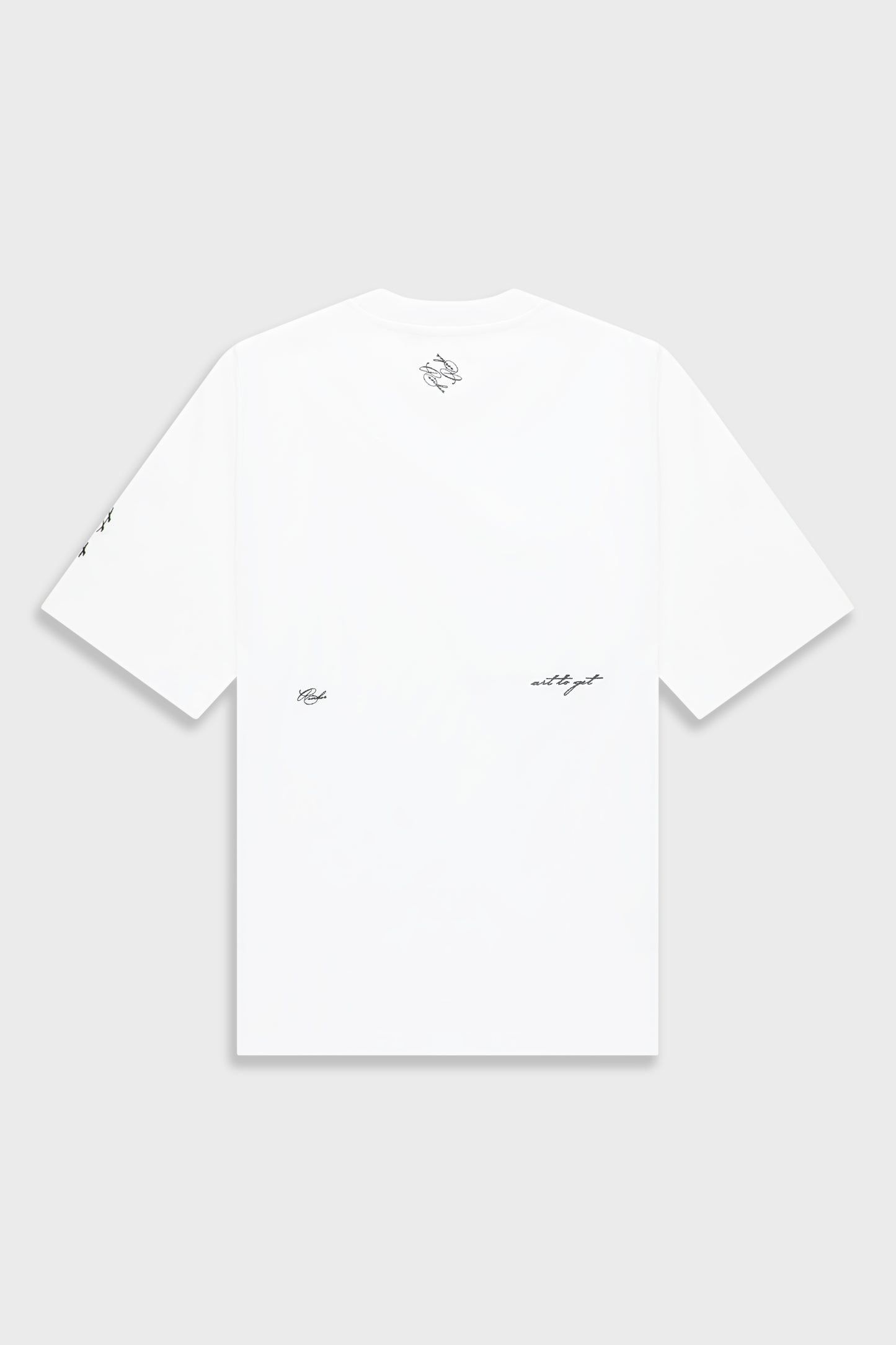 Mercerized 858 White T-Shirt
