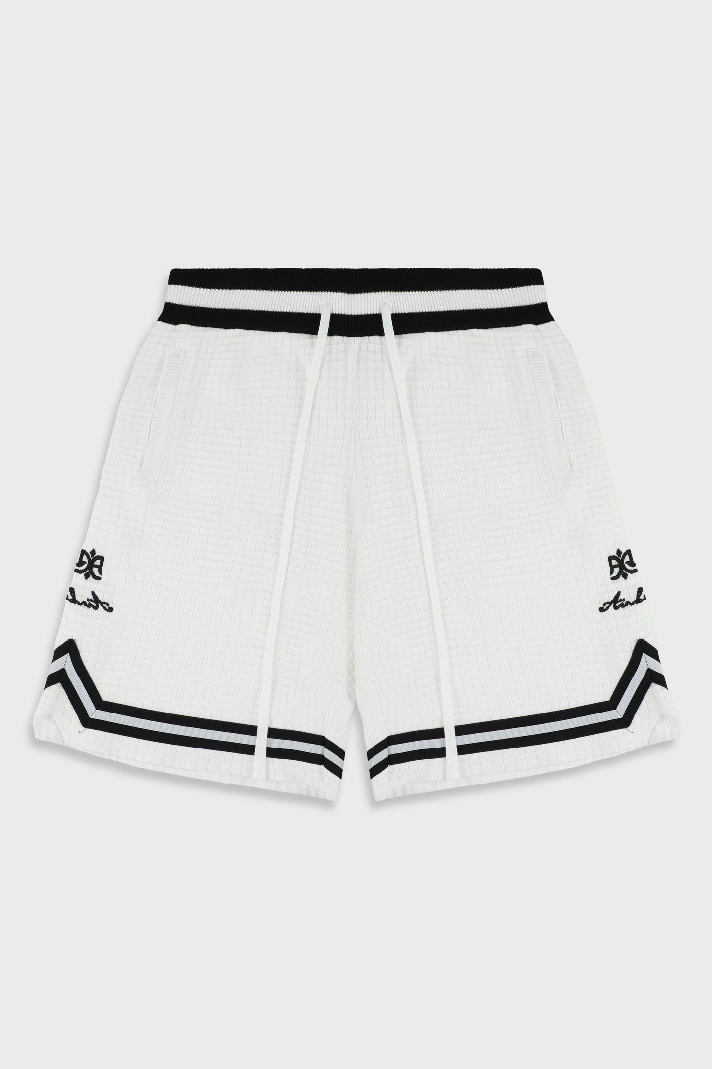 821 Waffle White Short Pant