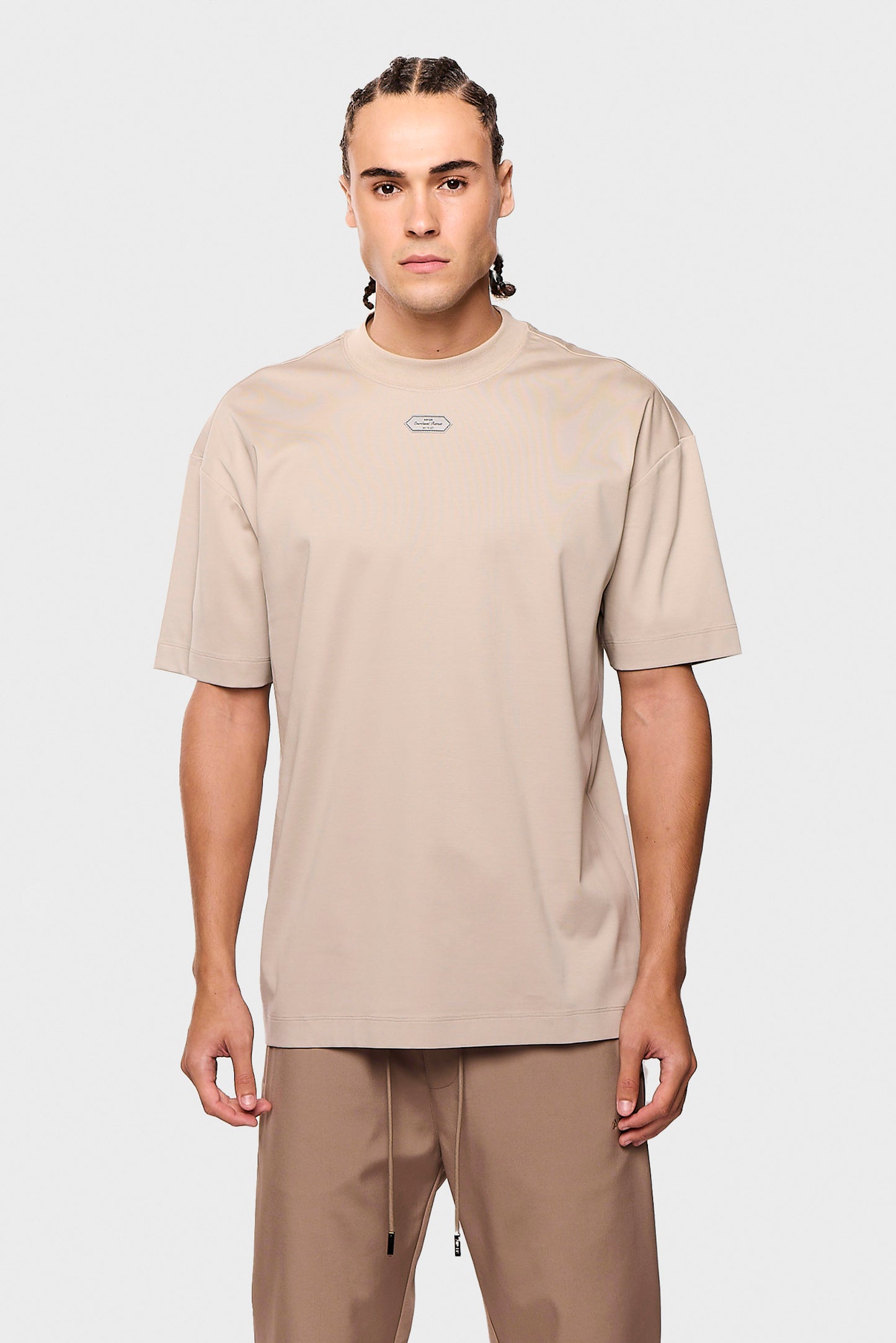 Mercerized 554 Gray T-Shirt