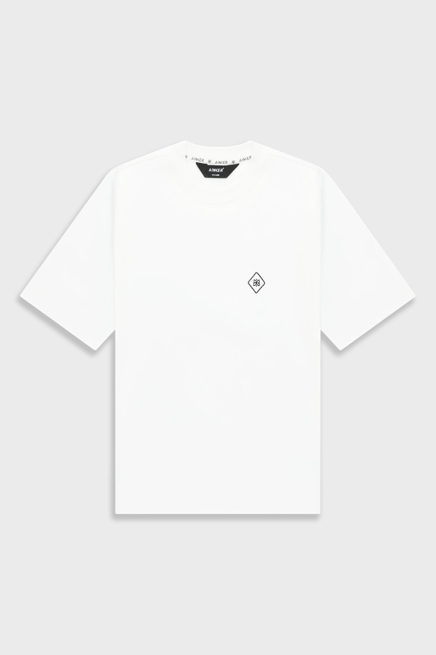 Mercerized 592 White T-Shirt
