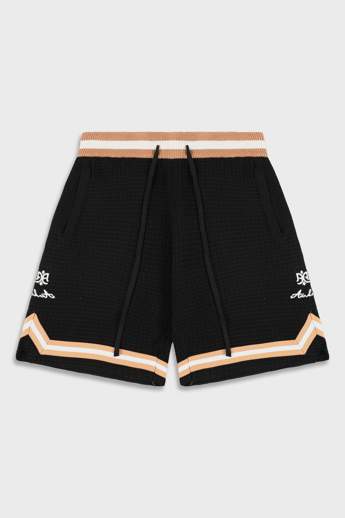 821 Waffle Black Short Pant