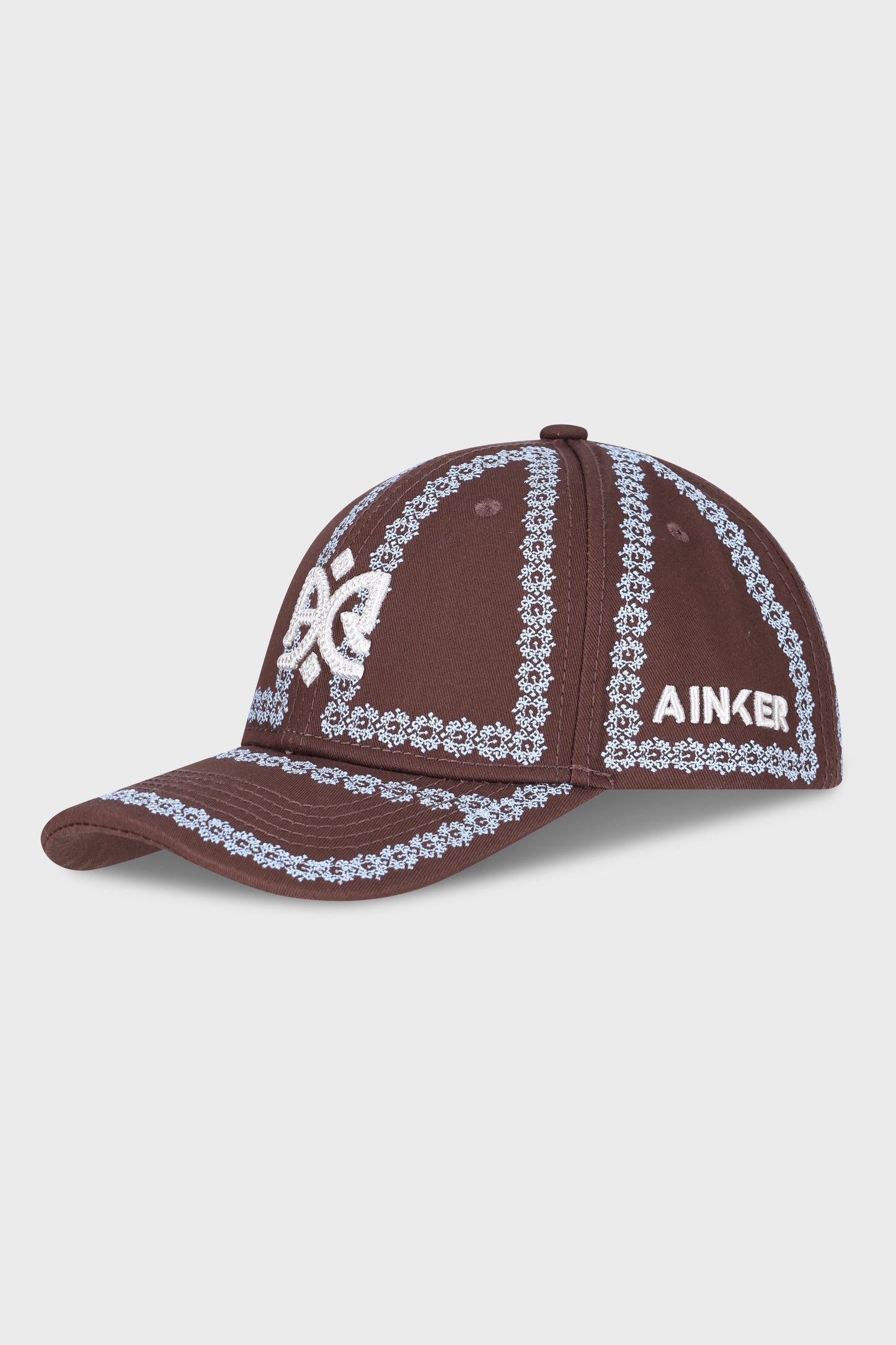 850 Brown/L.Blue Hat