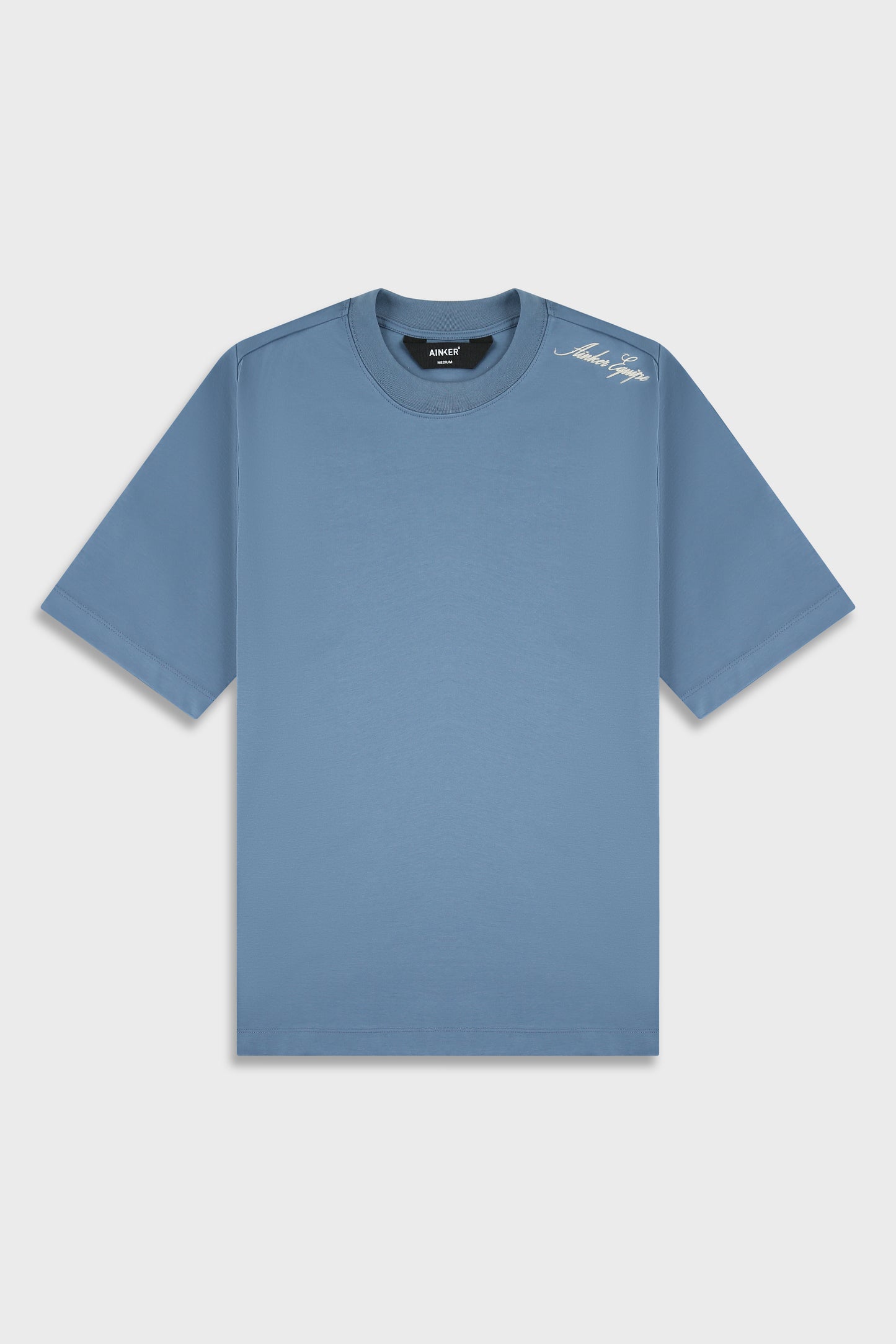 Mercerized 747 Blue T-Shirt