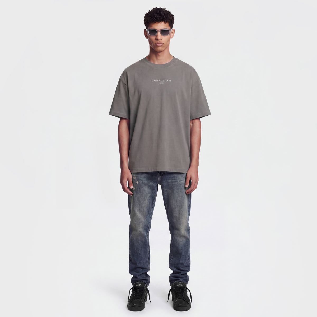 Cotton 1146 Gray T-Shirt