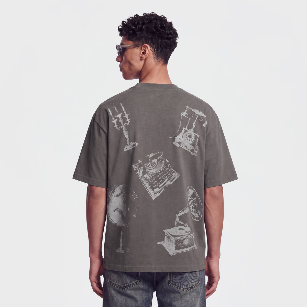 Cotton 1146 Gray T-Shirt
