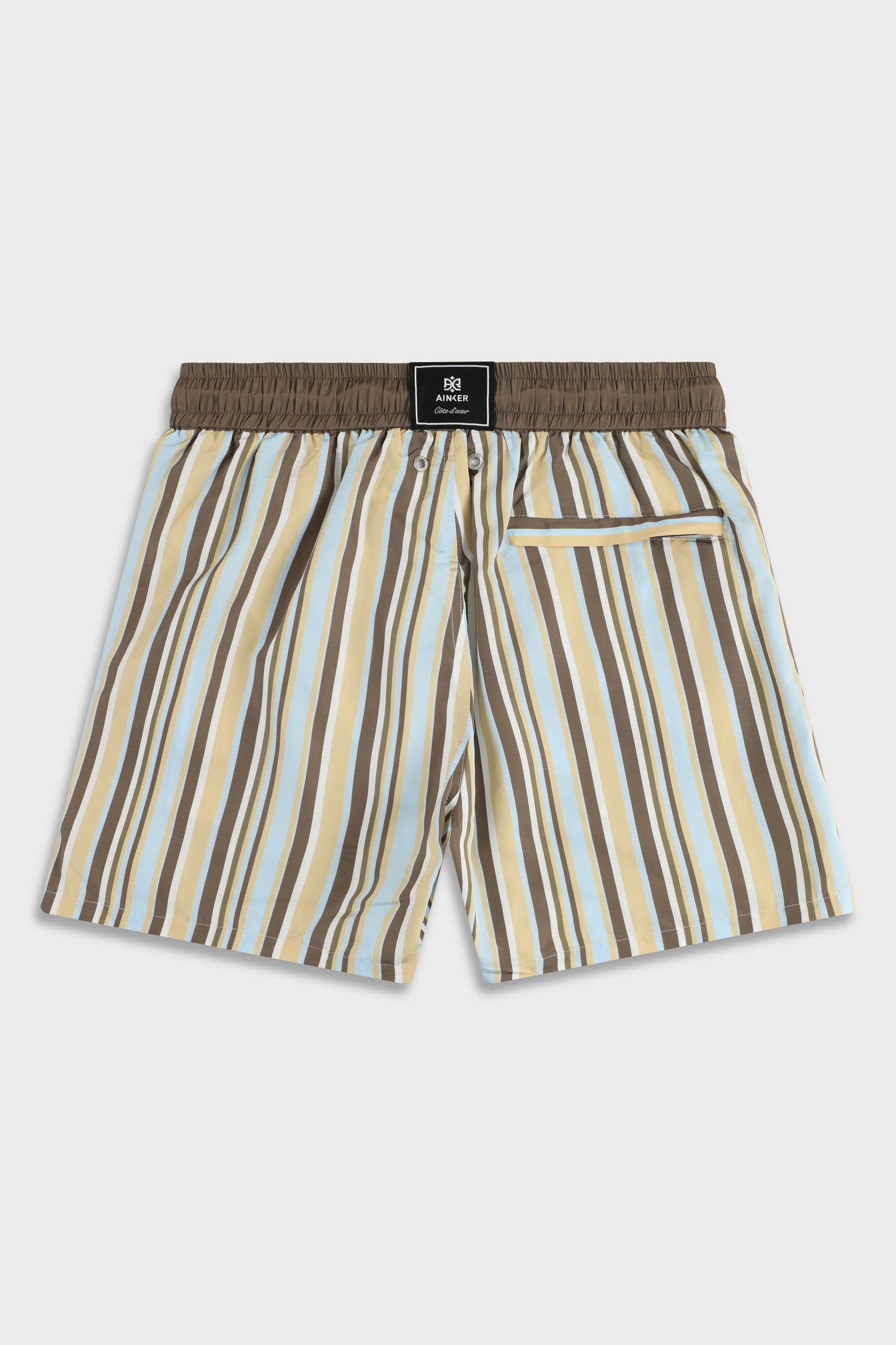 Stripe 829 Brown Swimwear