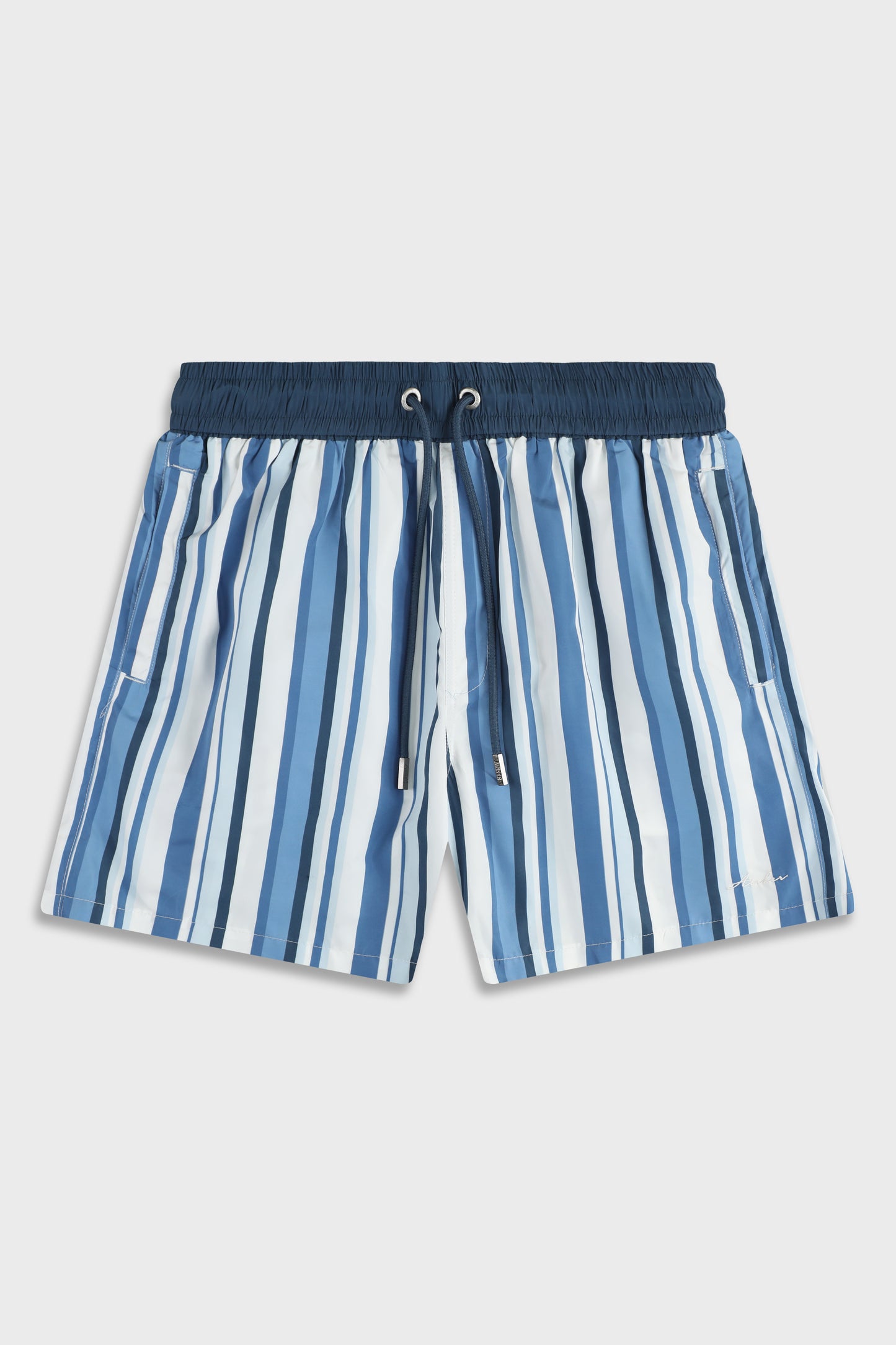 Stripe 829 L.Blue Swimwear