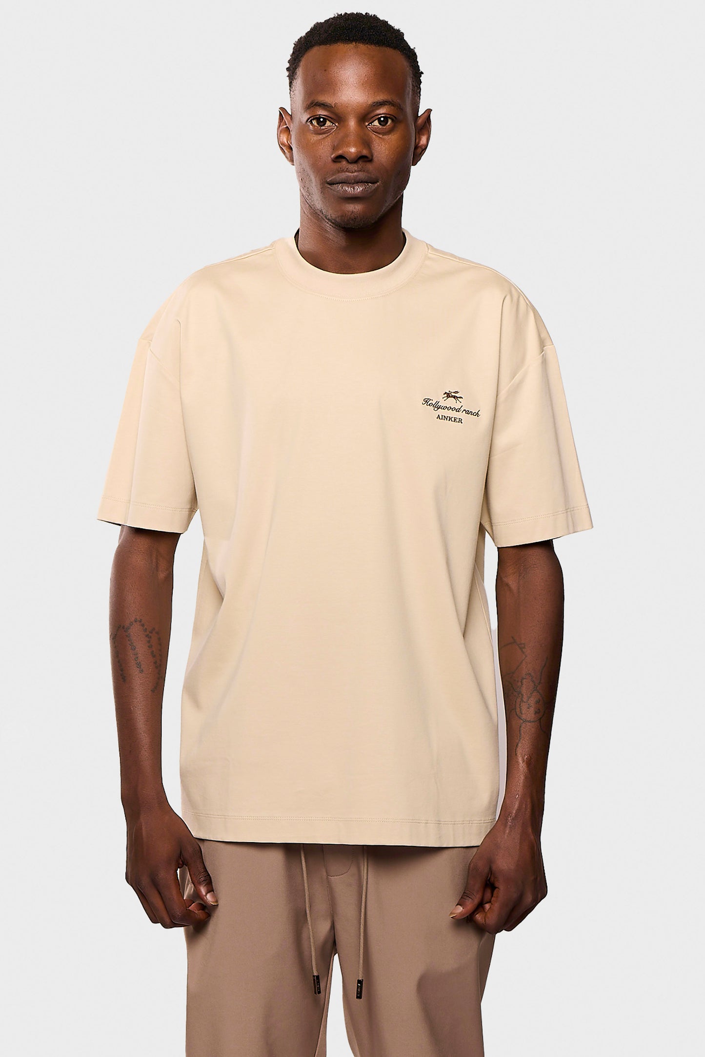 Mercerized 544 Mocha T-Shirt