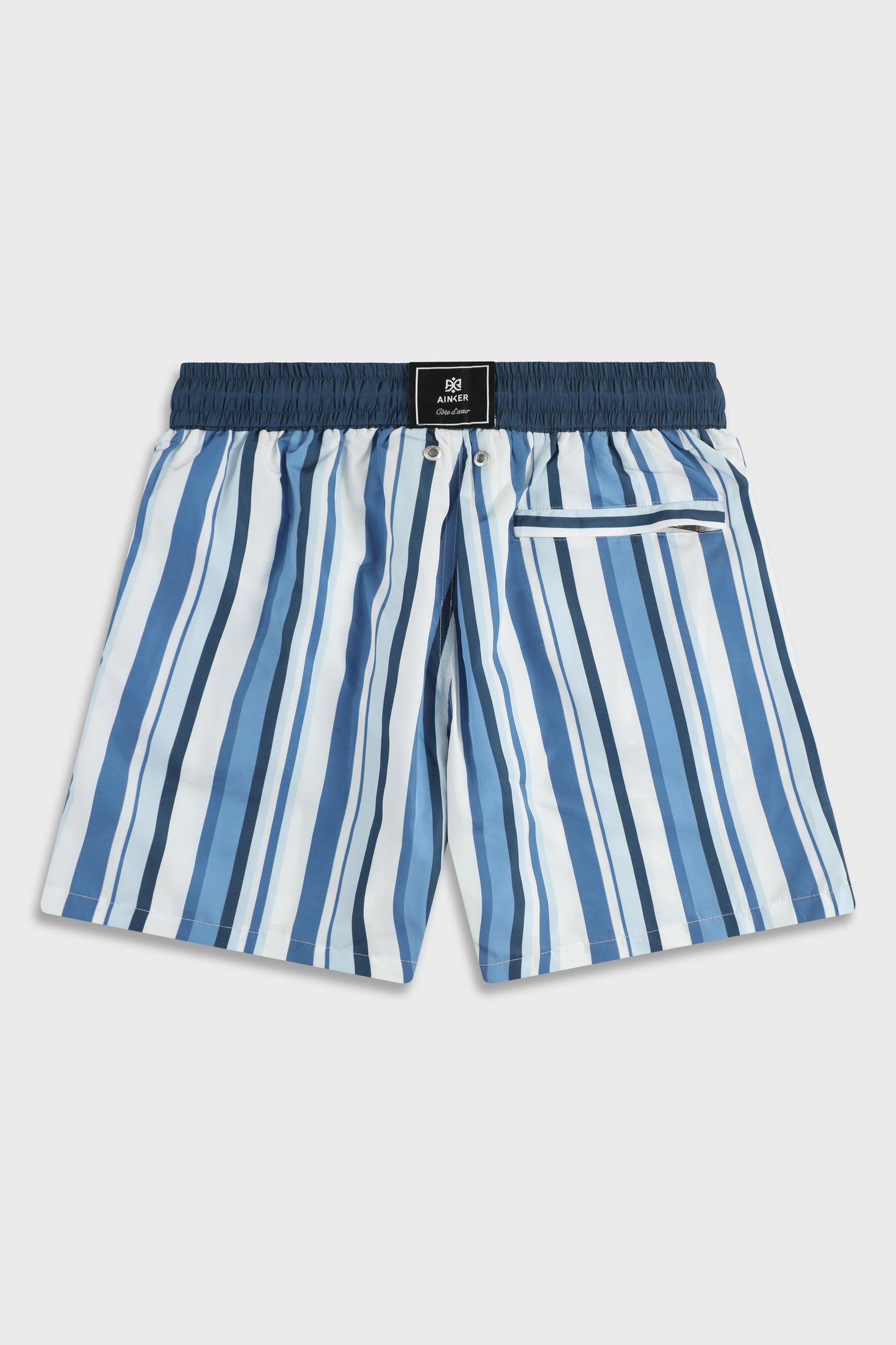 Stripe 829 L.Blue Swimwear