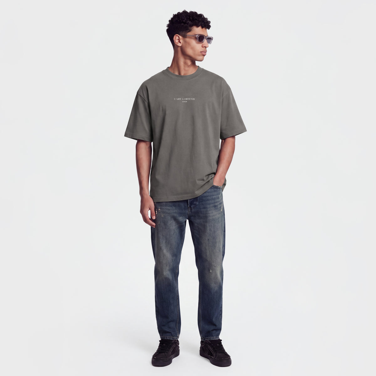 Cotton 1146 Gray T-Shirt