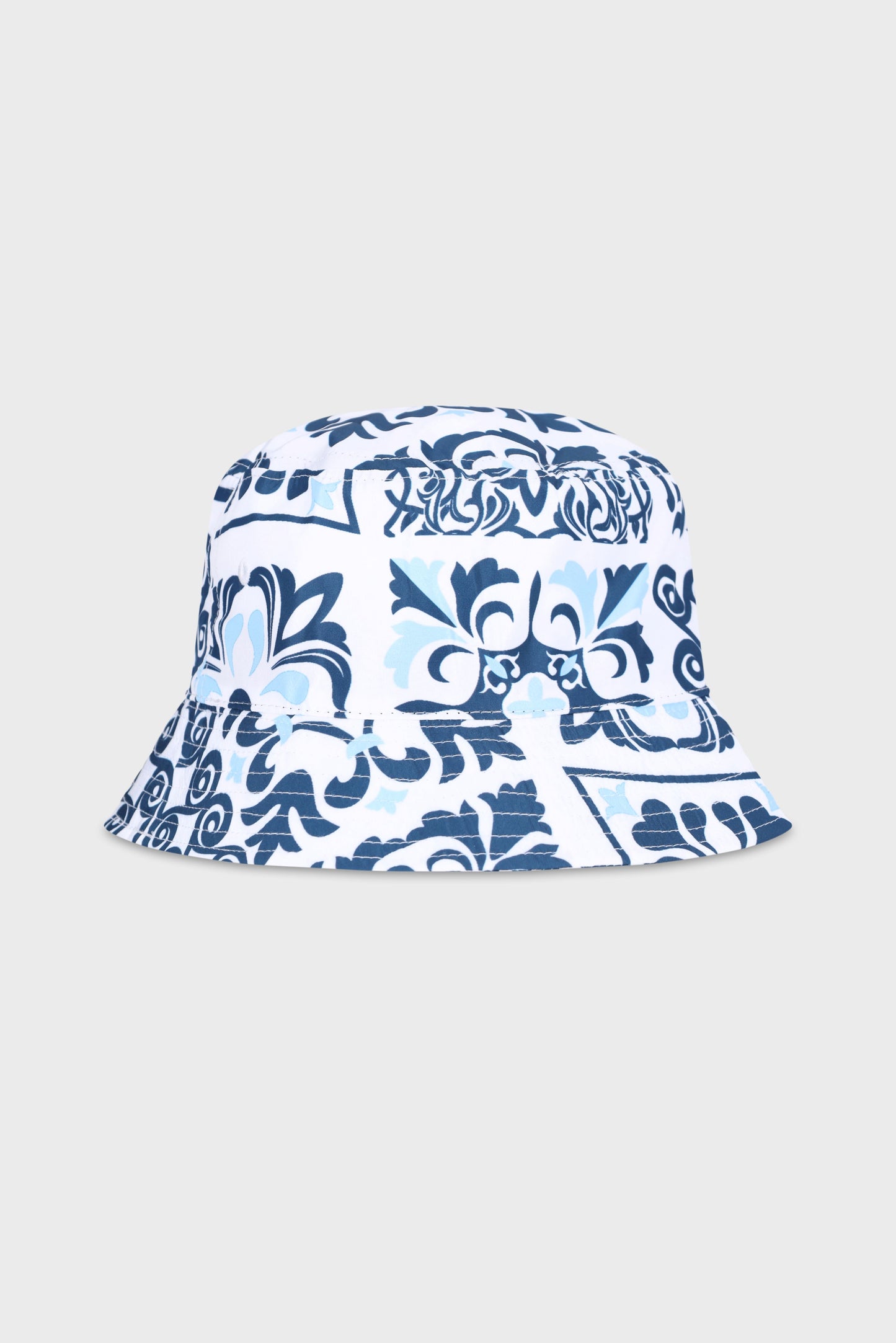 868 Blue Cotton Bucket Hat