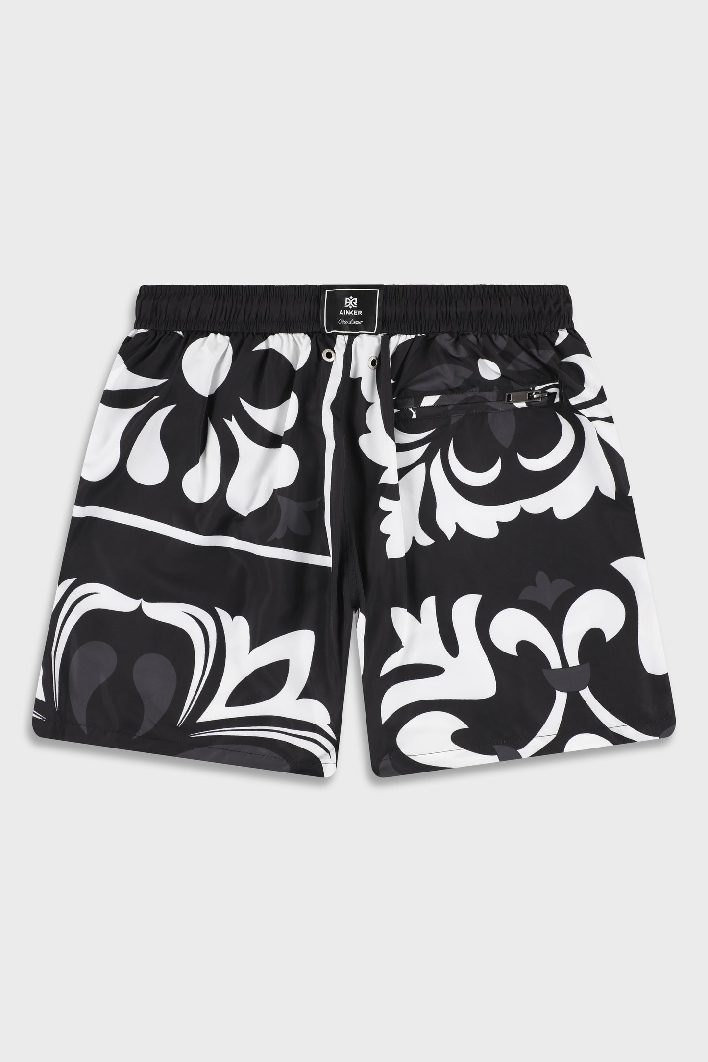 Flower 824 Black Swimwear
