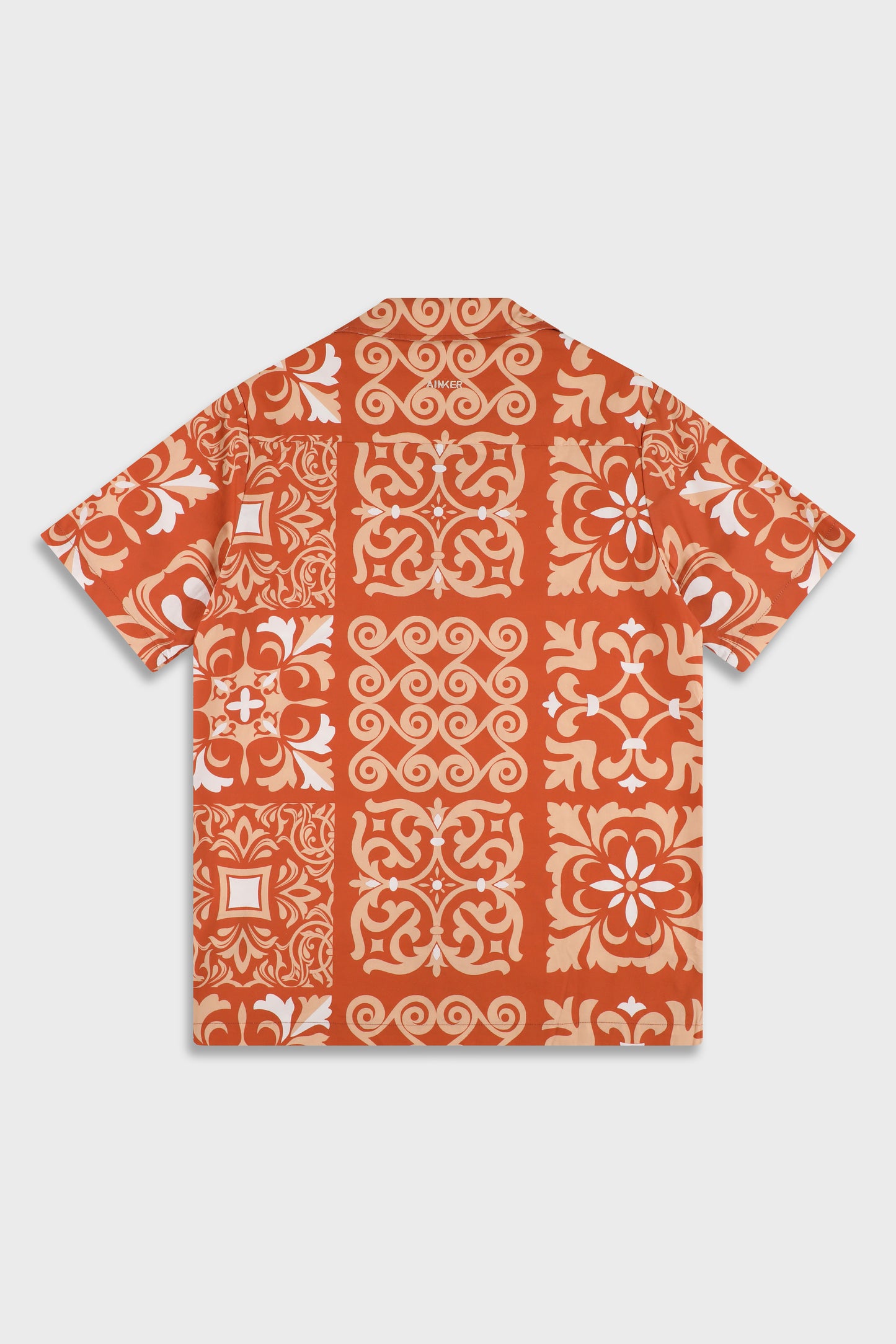 Cotton Poplin 840 Terracotta Shirt