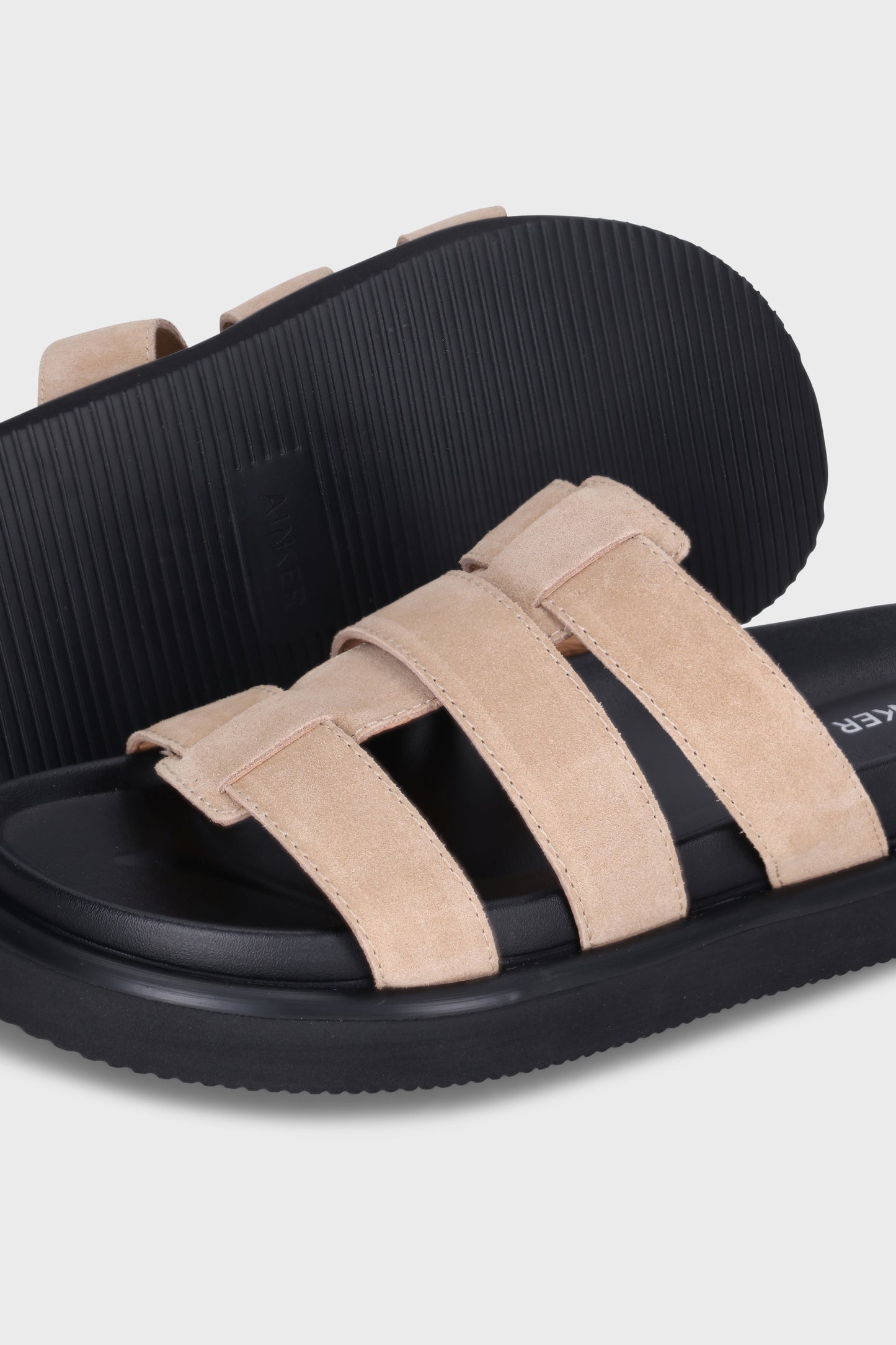 Atlas Off-White Suede