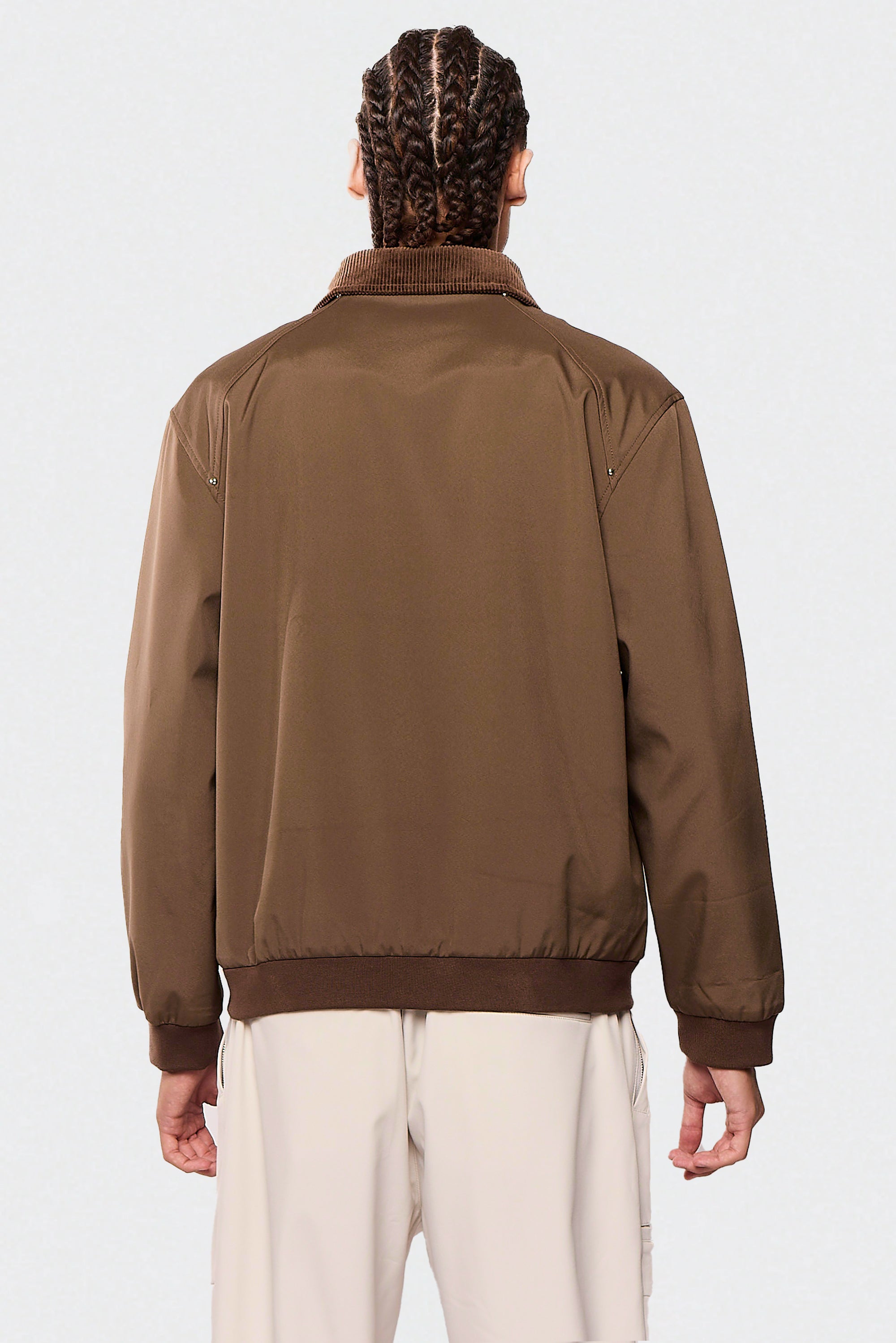 Olive Dacron Nits 639 Jacket